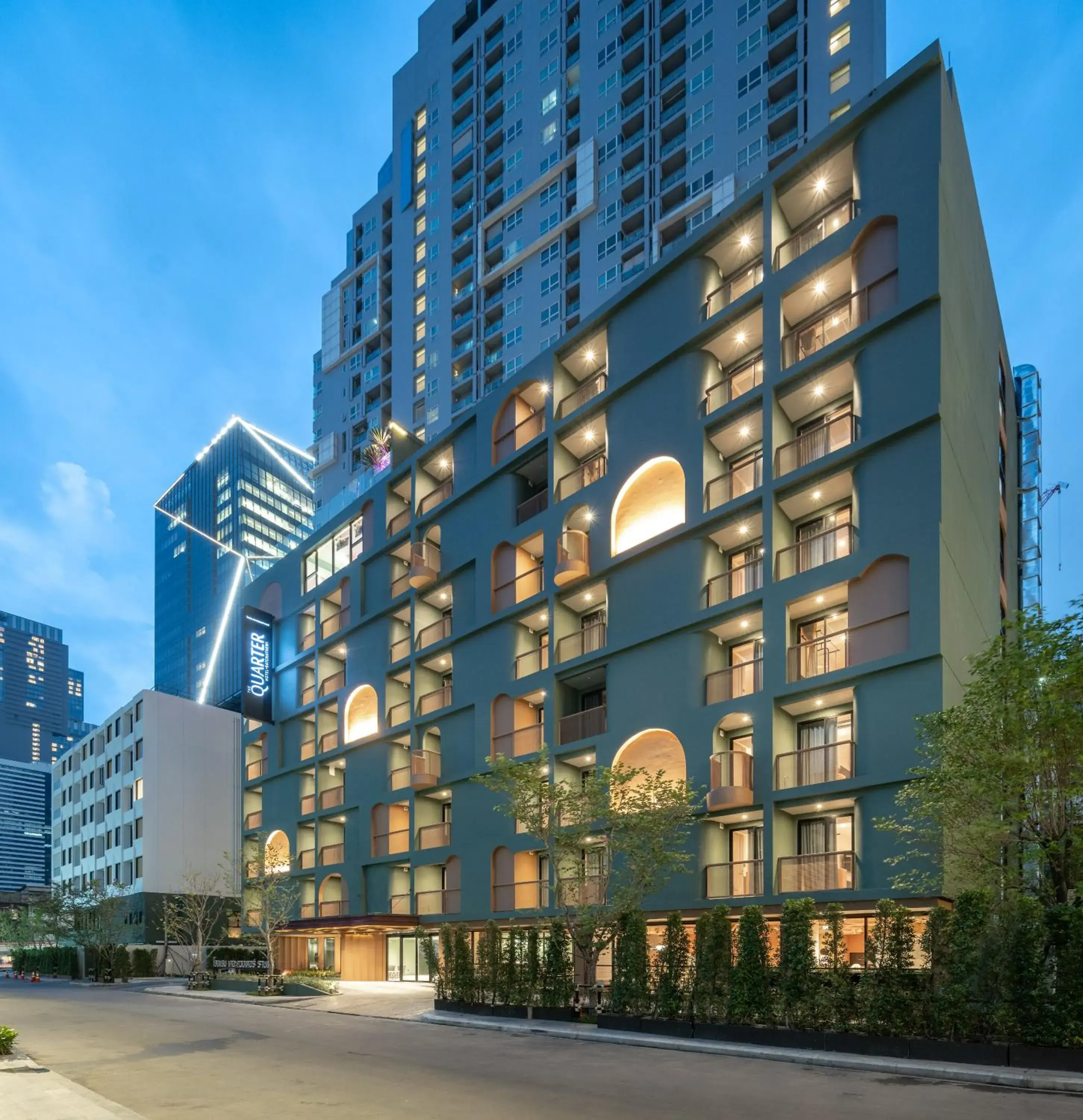 Property building in The Quarter Ratchathewi by UHG Property building in The Quarter Ratchathewi by UHG