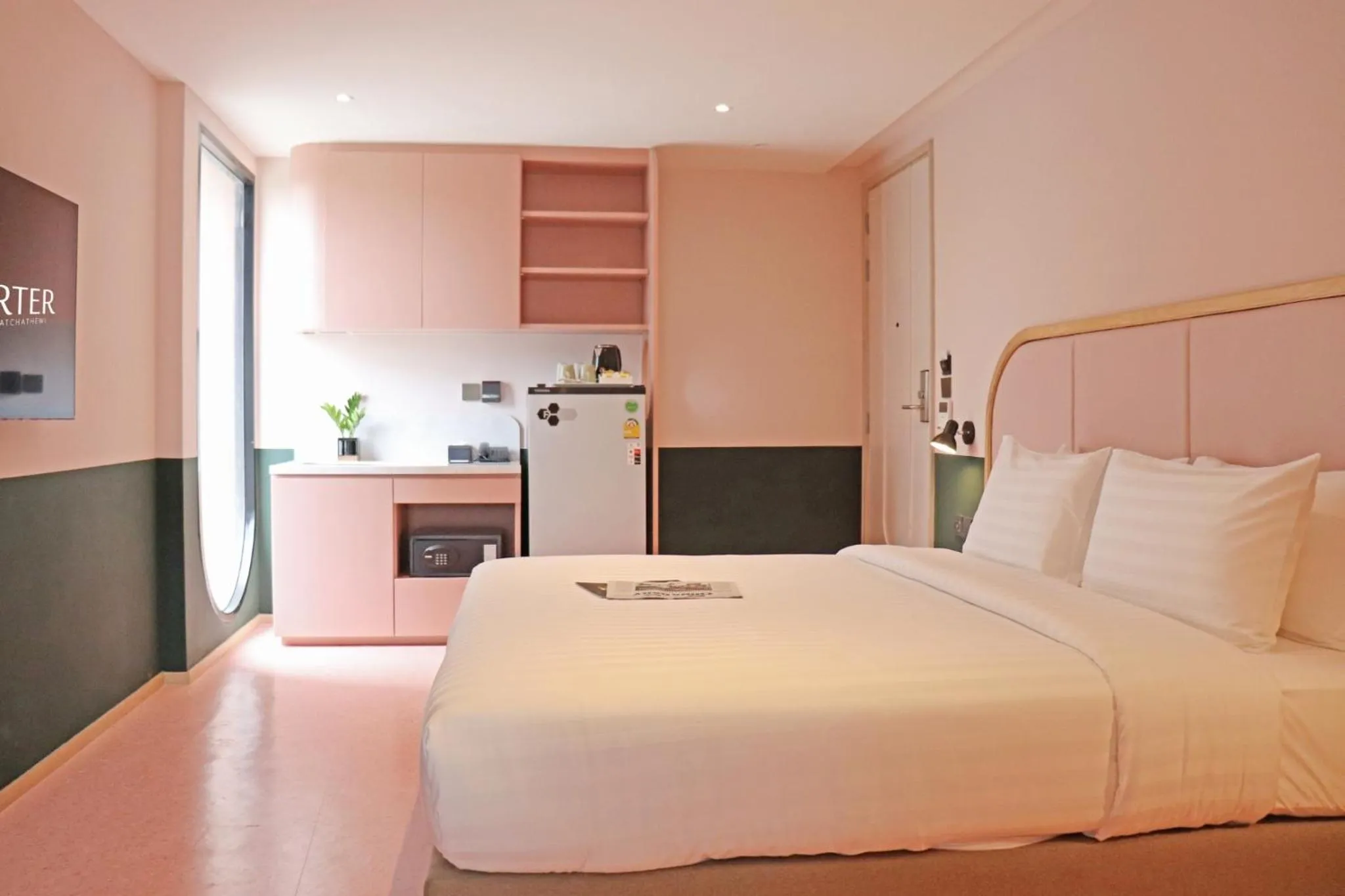 Bedroom, Bed in The Quarter Ratchathewi by UHG