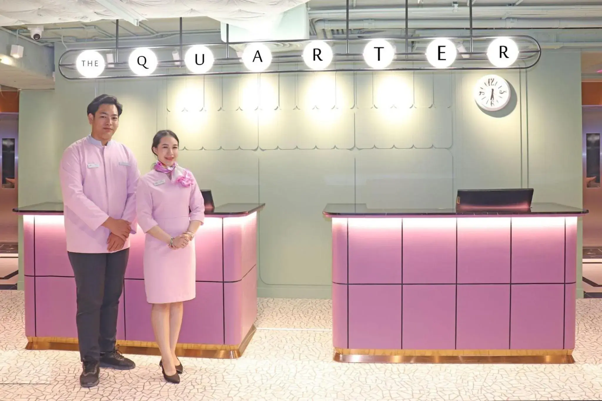 Lobby or reception in The Quarter Ratchathewi by UHG Lobby or reception in The Quarter Ratchathewi by UHG