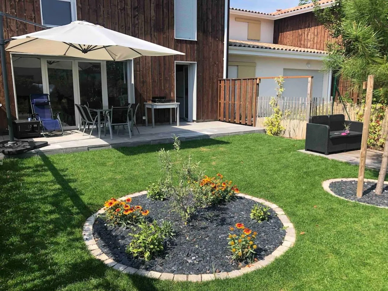 Garden in L' Hippocampe du bassin - 3 étoiles