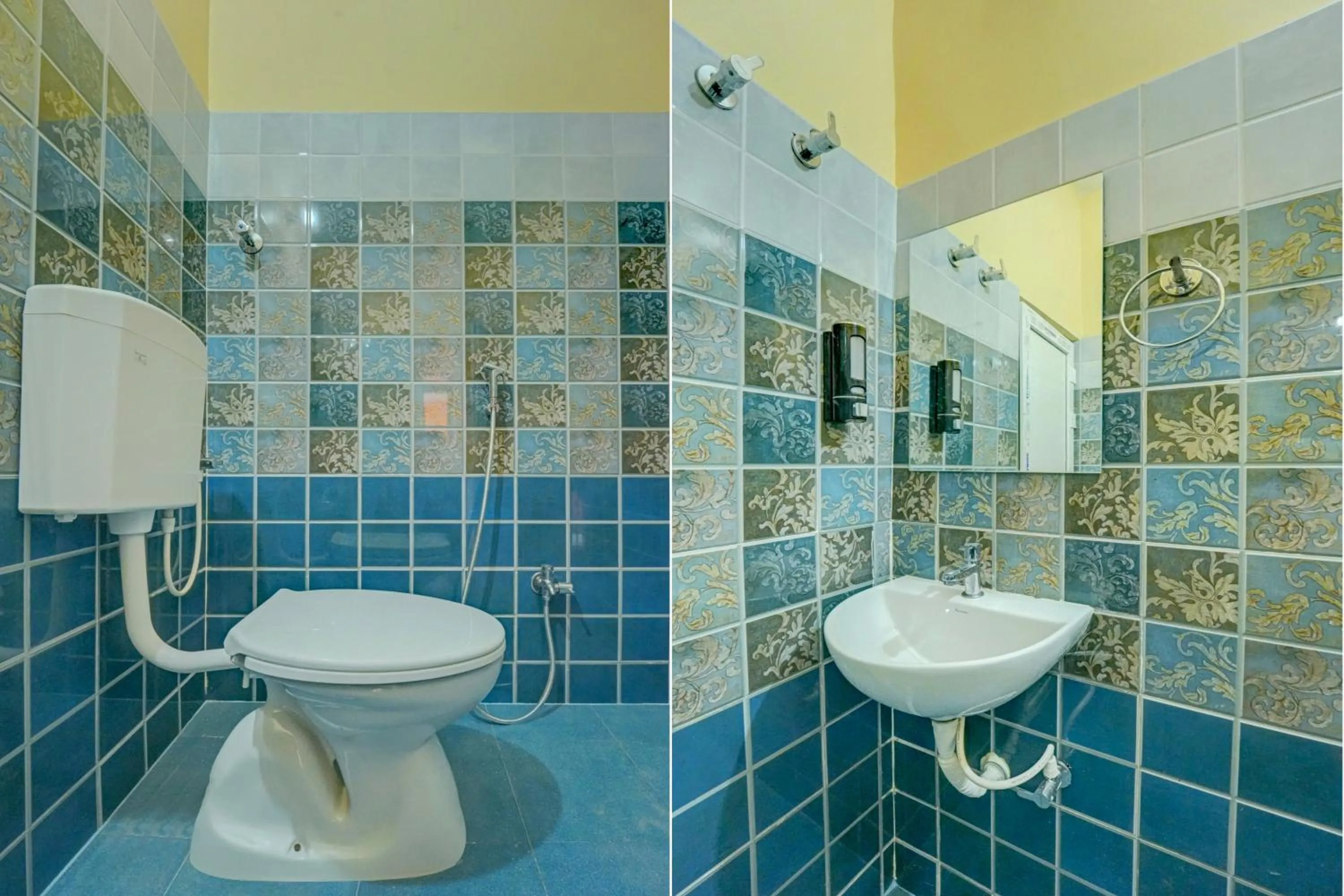 Bathroom in Super Hotel O Siddhi Vinayak Hotel & Banquets