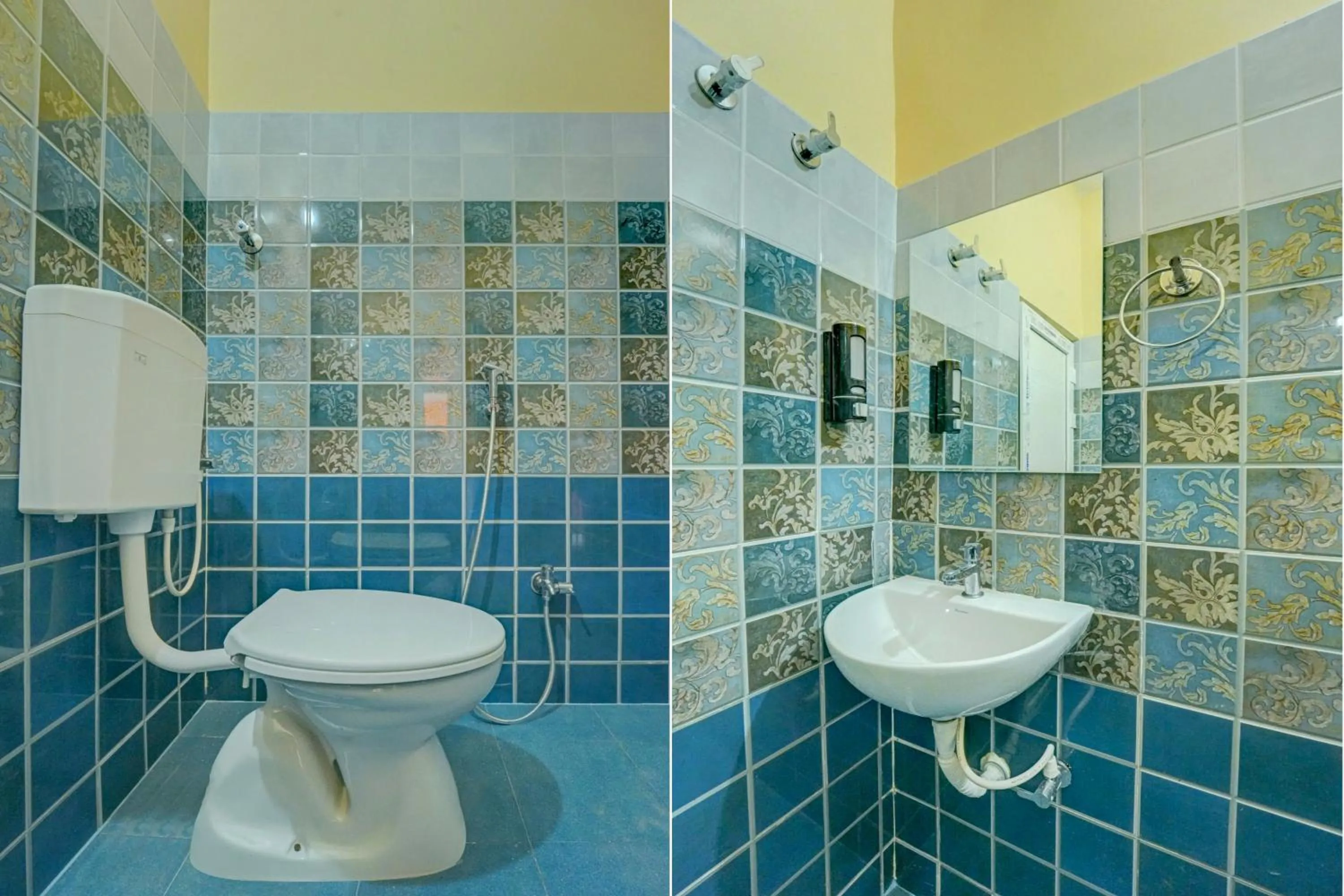 Bathroom in Super Hotel O Siddhi Vinayak Hotel & Banquets