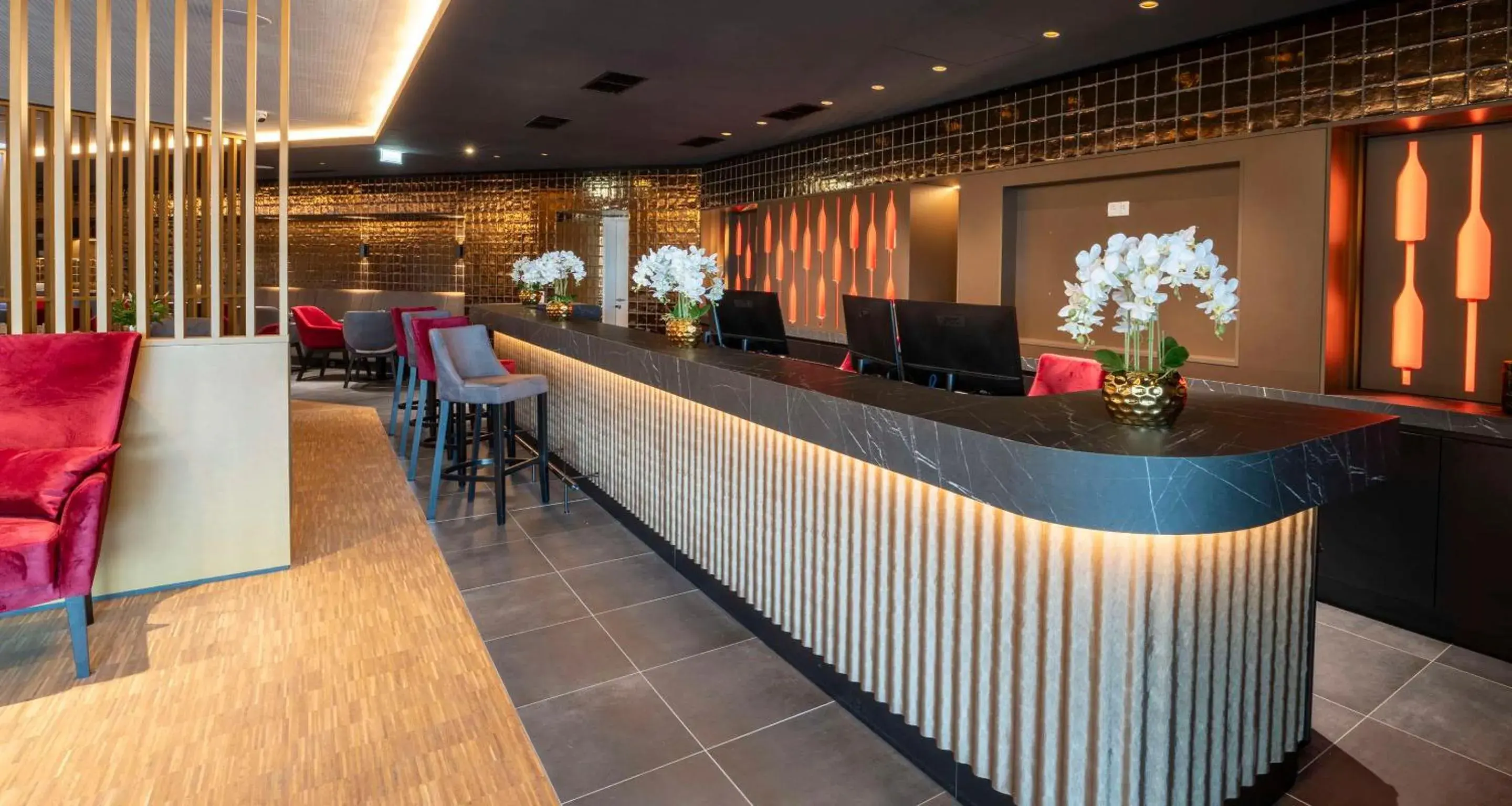 Lobby or reception in PLAZA INN Wiener Neustadt, BW Signature Collection Lobby or reception in PLAZA INN Wiener Neustadt, BW Signature Collection