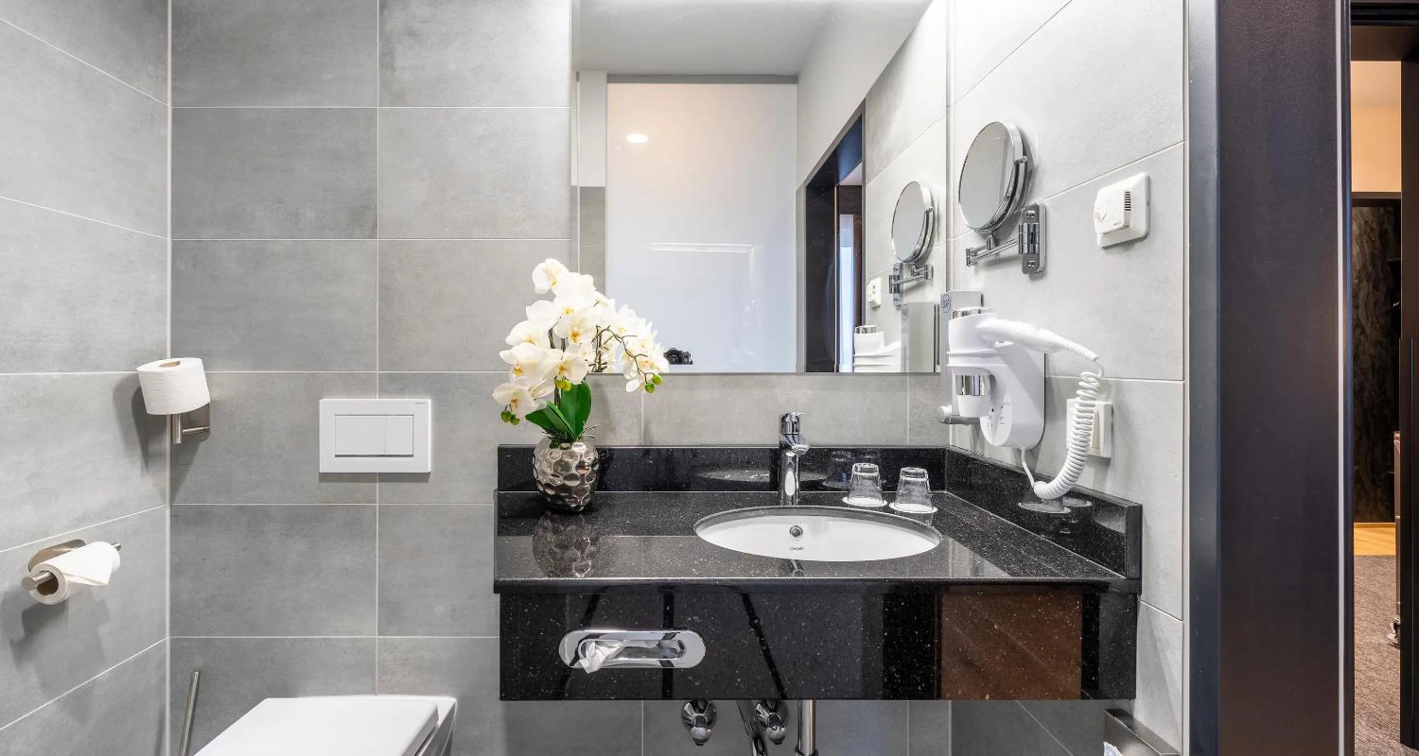 Toilet in PLAZA INN Wiener Neustadt, BW Signature Collection