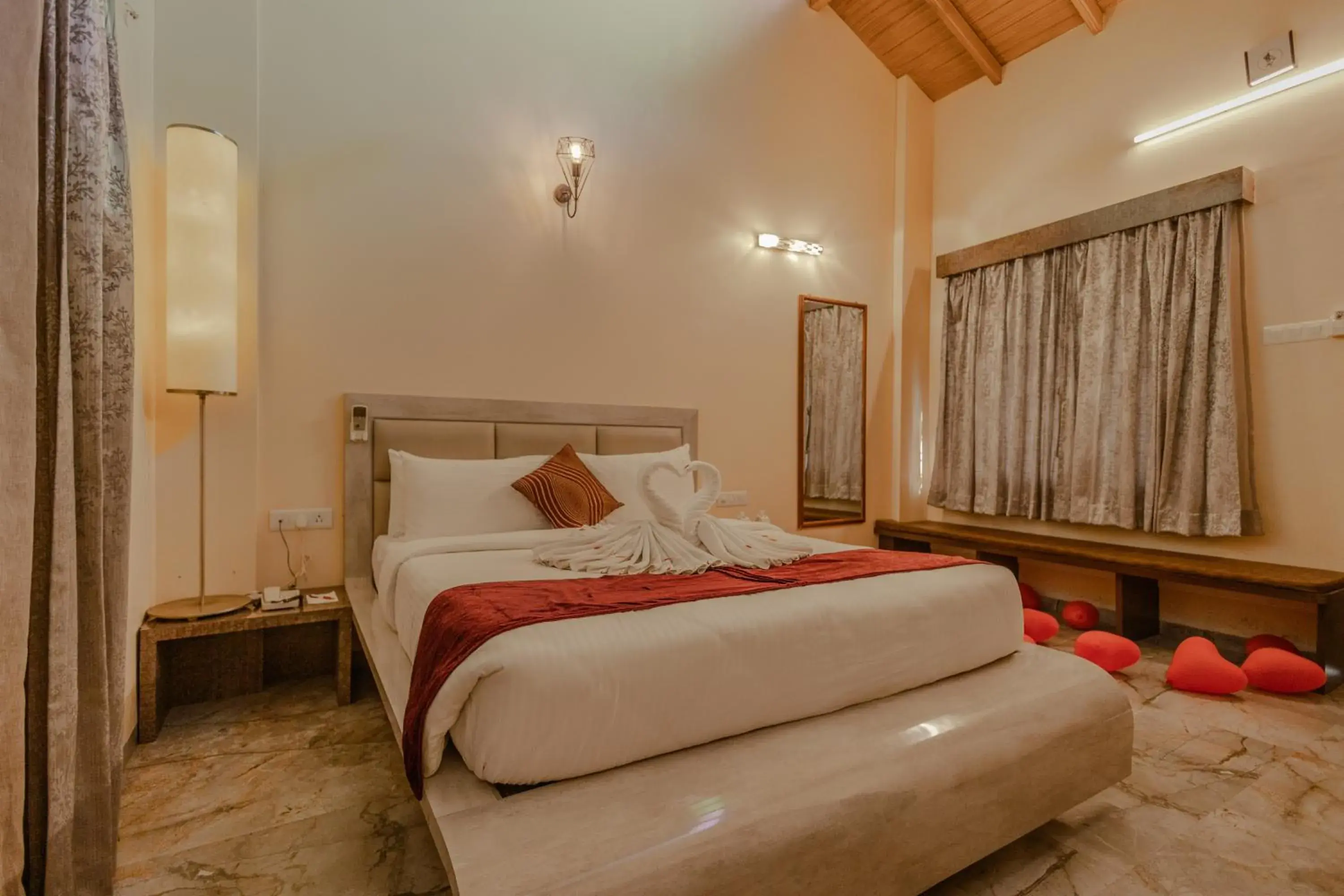 Bed in Freesia Resort by Express Inn Bed in Freesia Resort by Express Inn