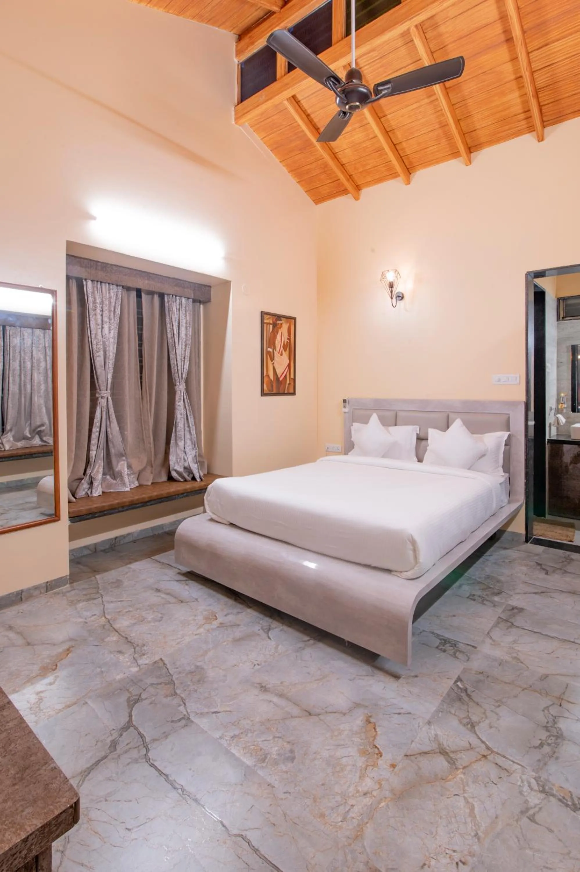 Bed in Freesia Resort by Express Inn