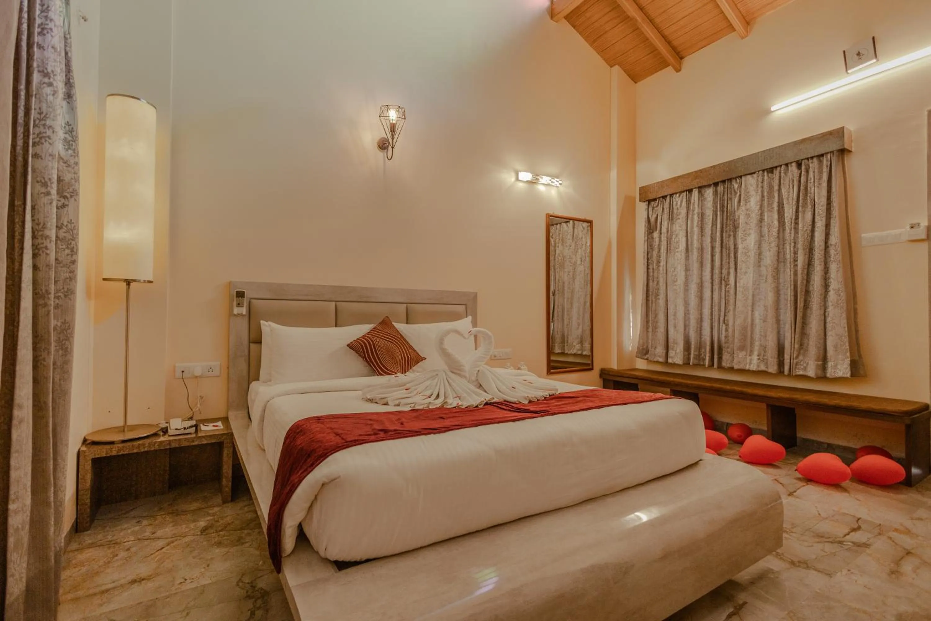 Bed in Freesia Resort by Express Inn