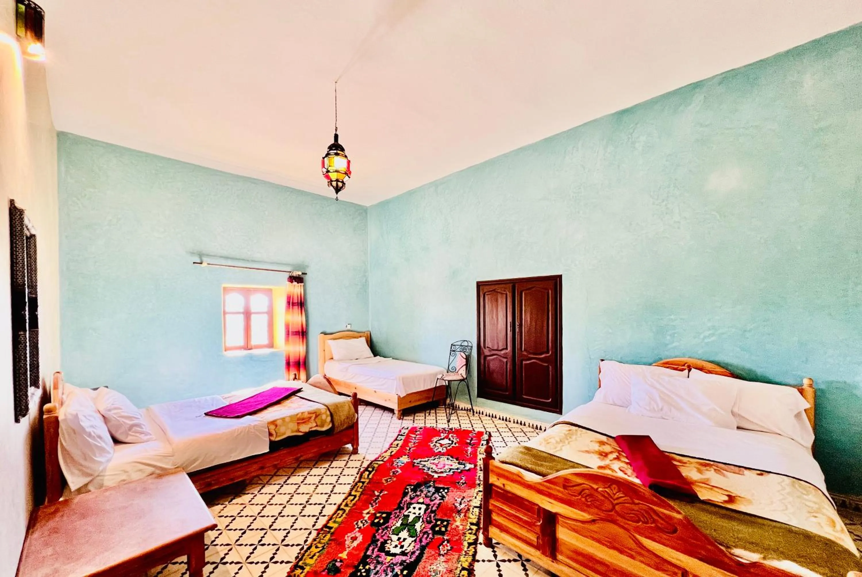 Bed in Hotel Camping Les Roses Des Dunes & Piscine
