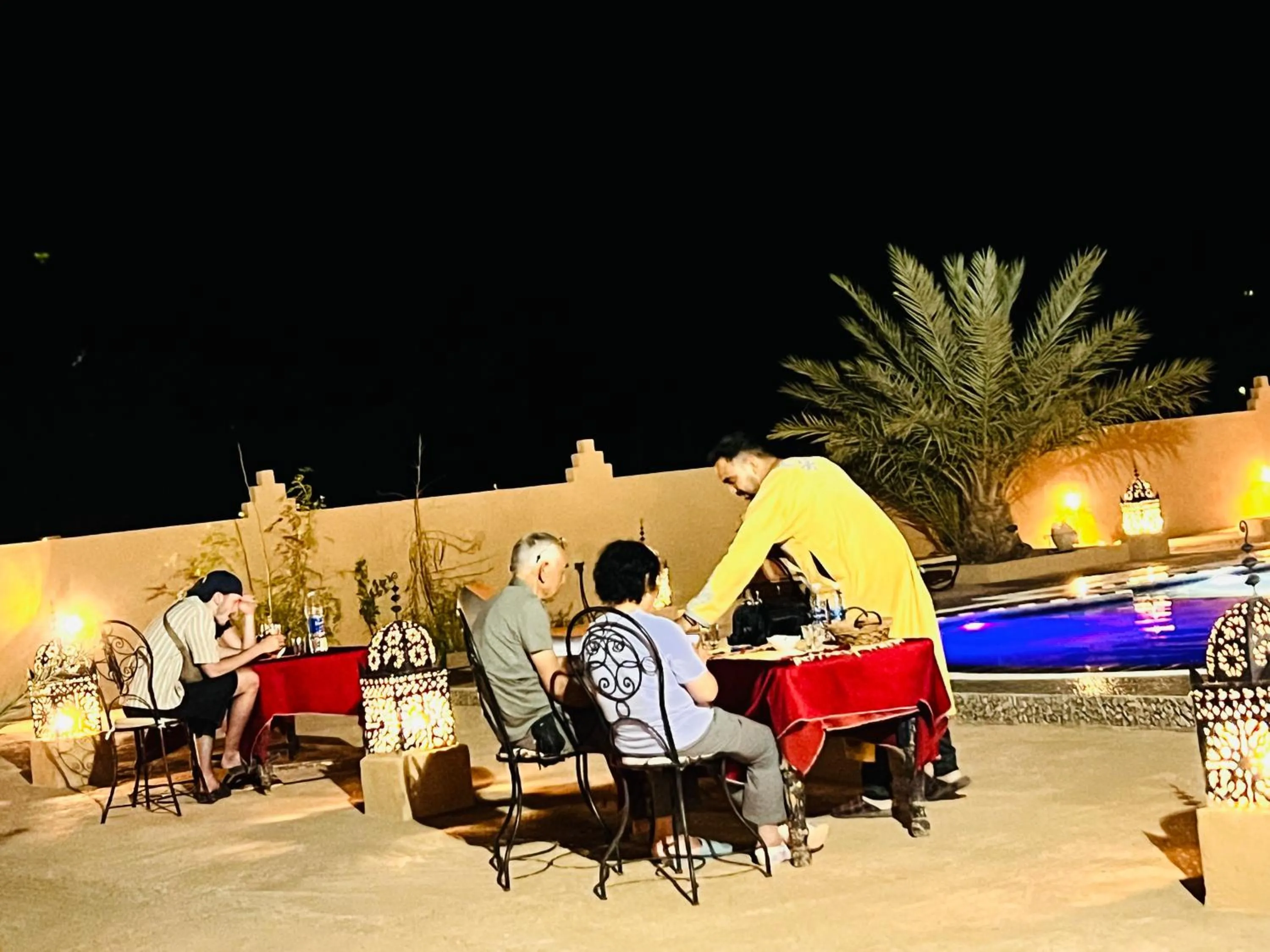 Night in Hotel Camping Les Roses Des Dunes & Piscine