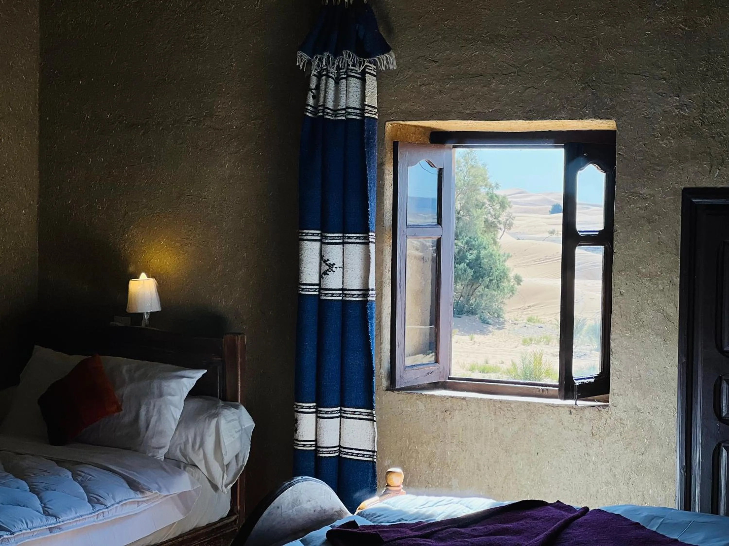 Bed in Hotel Camping Les Roses Des Dunes & Piscine