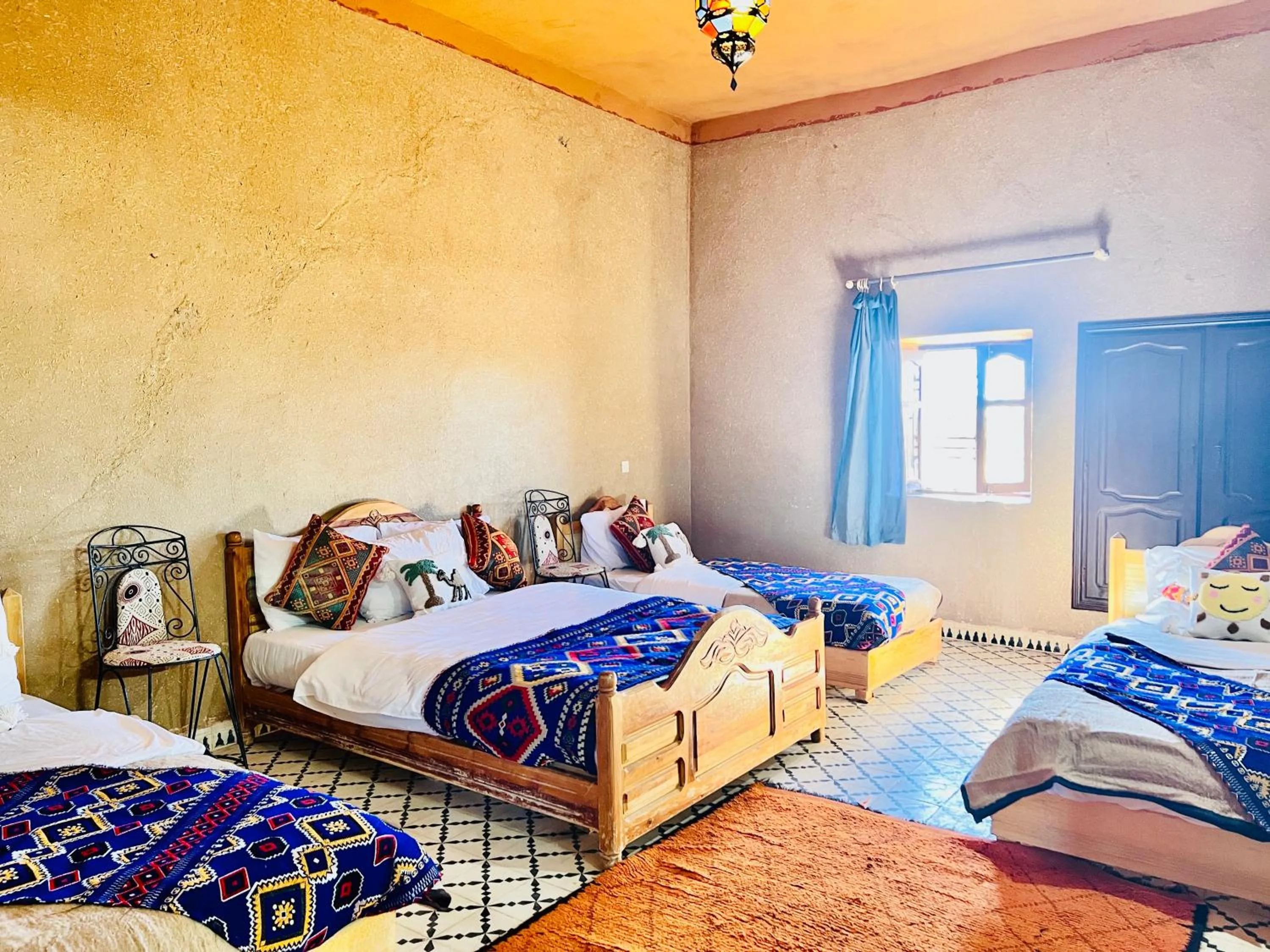 Bed in Hotel Camping Les Roses Des Dunes & Piscine