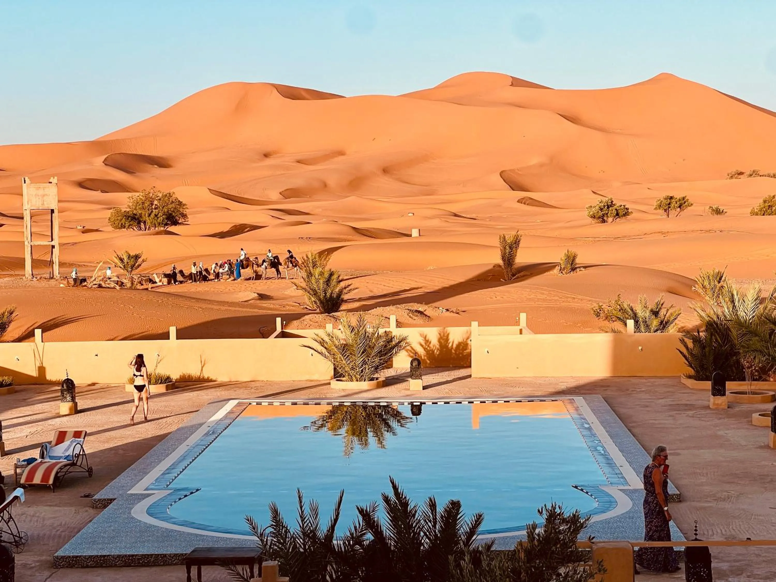 Natural landscape in Hotel Camping Les Roses Des Dunes & Piscine