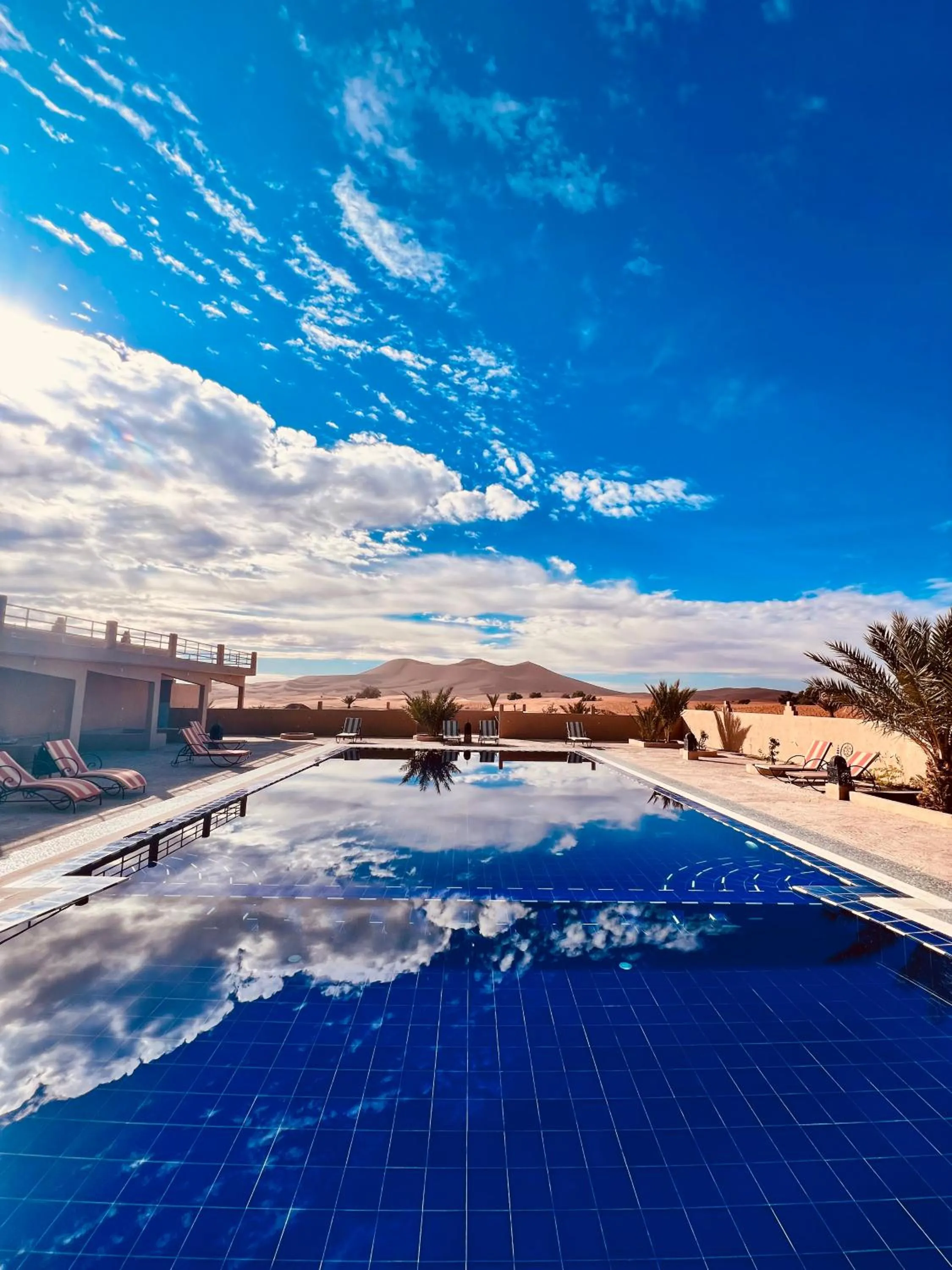 Pool view in Hotel Camping Les Roses Des Dunes & Piscine