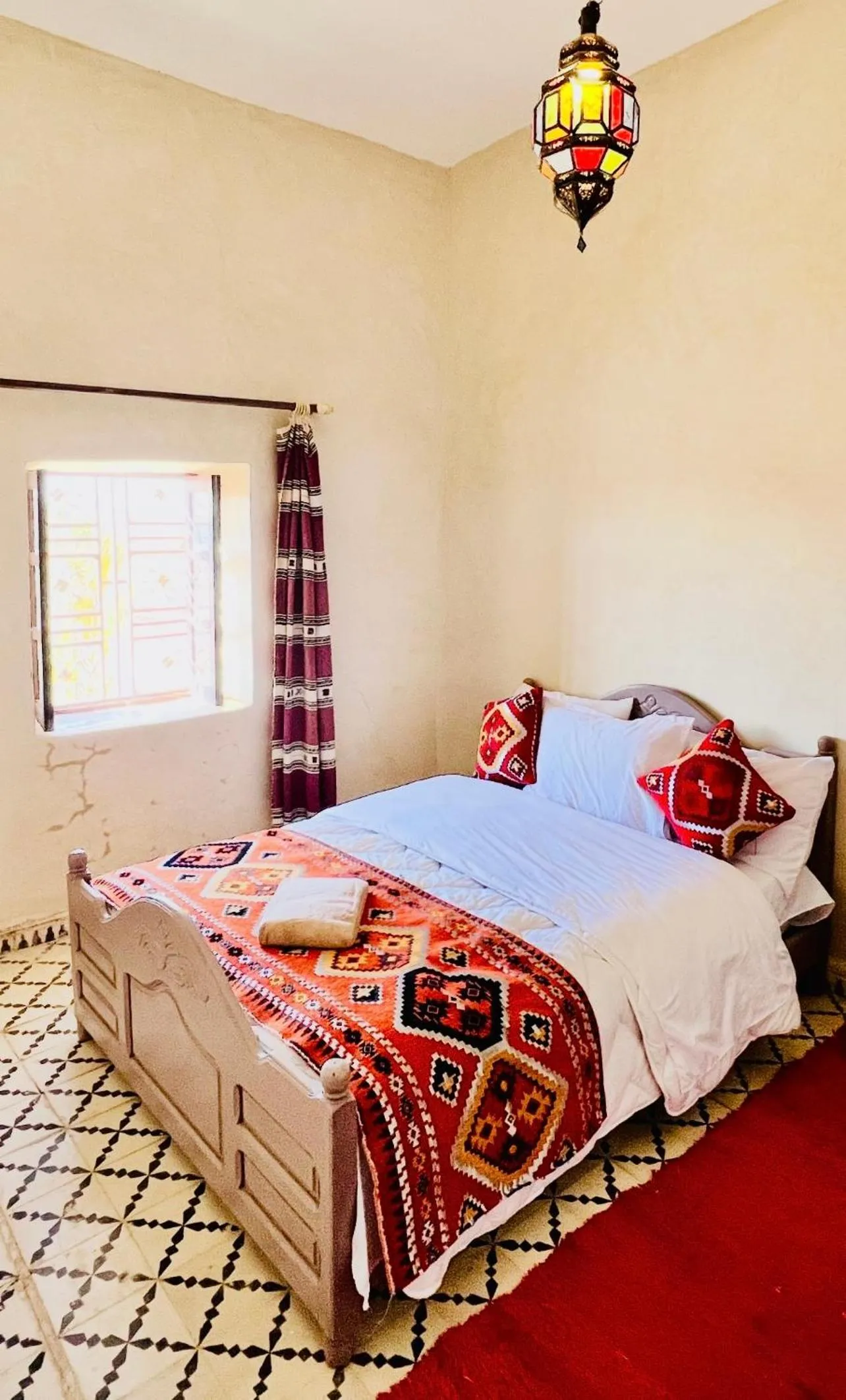 Bed in Hotel Camping Les Roses Des Dunes & Piscine