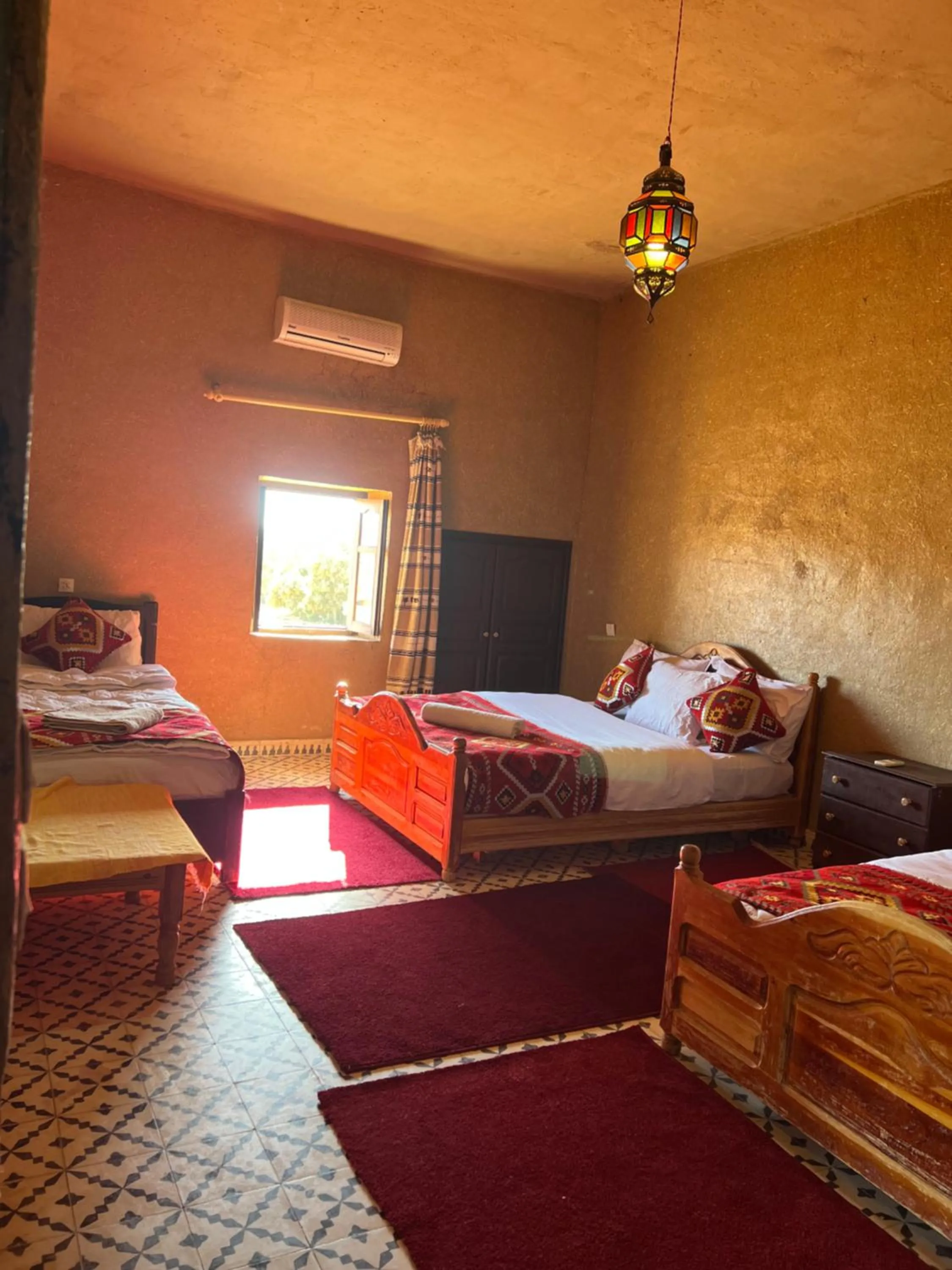 Bed in Hotel Camping Les Roses Des Dunes & Piscine