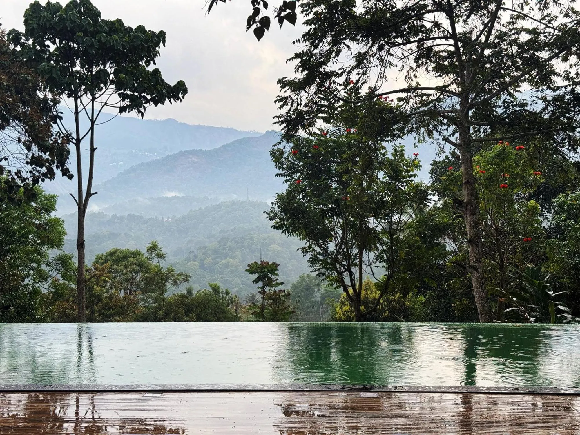 Swimming pool in Viceroy Luxury Mountain Resort and Spa