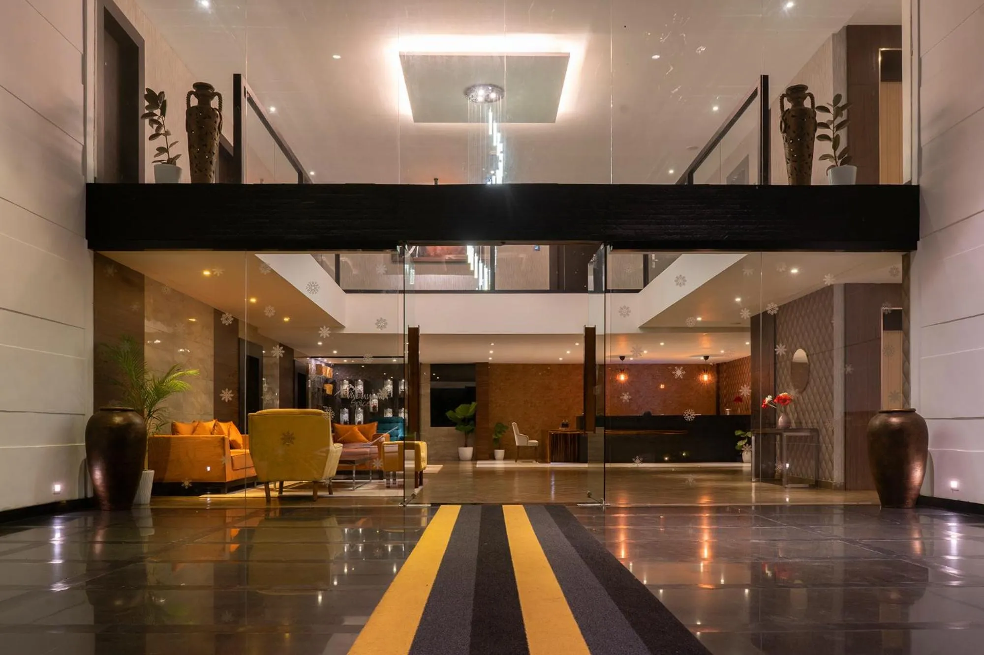 Seating area in Viceroy Luxury Mountain Resort and Spa