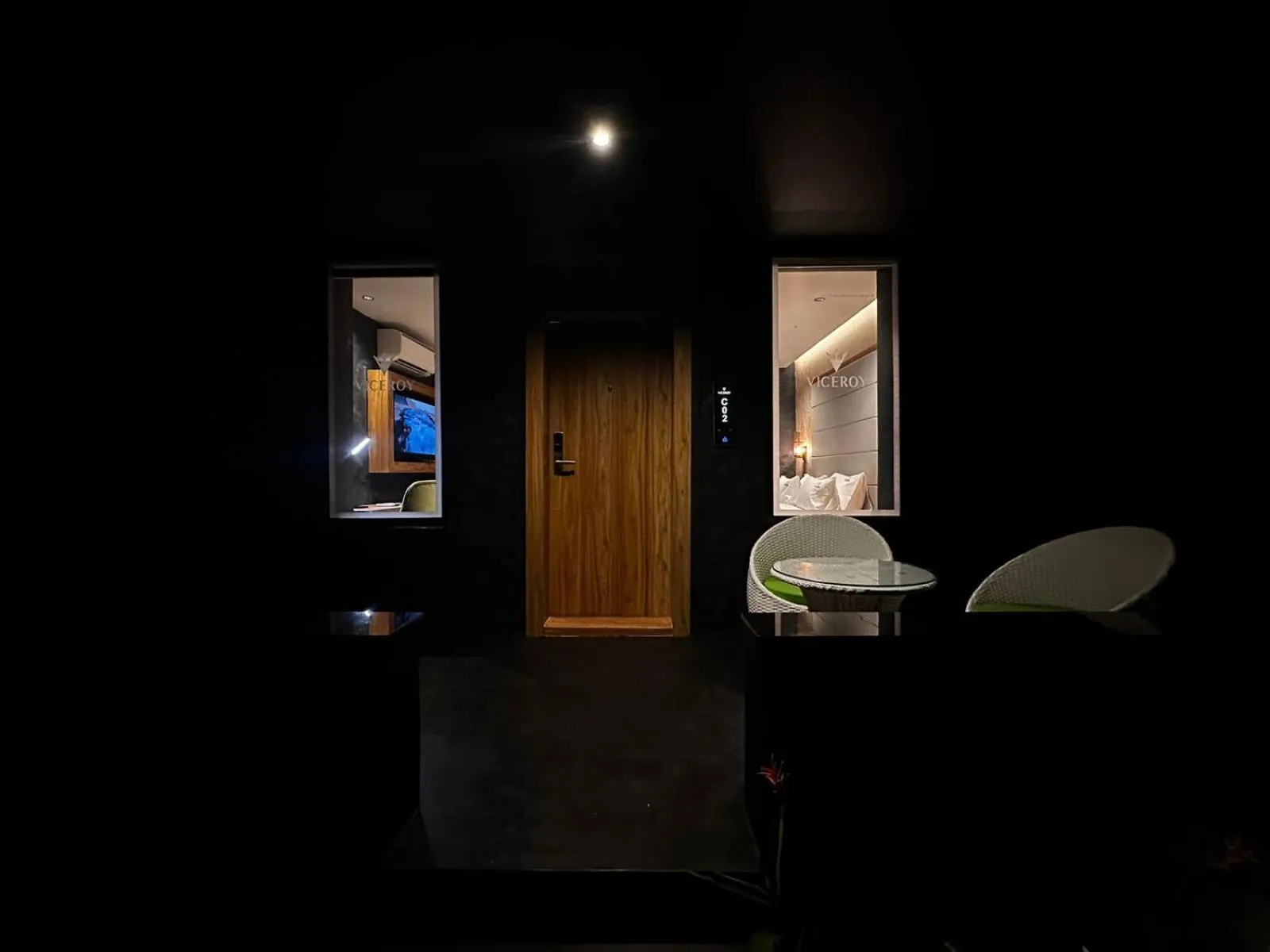 Patio in Viceroy Luxury Mountain Resort and Spa