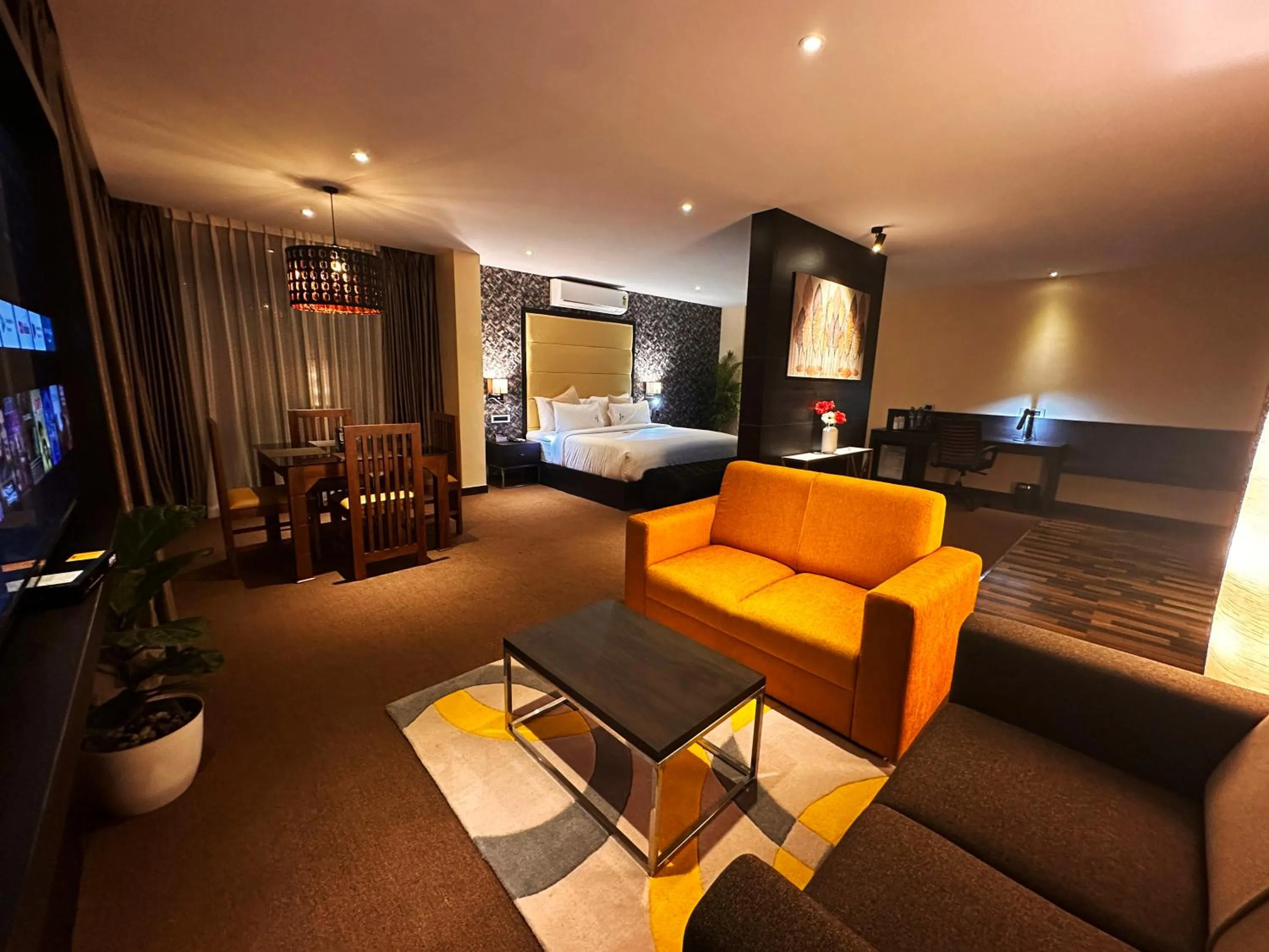 Living room in Viceroy Luxury Mountain Resort and Spa