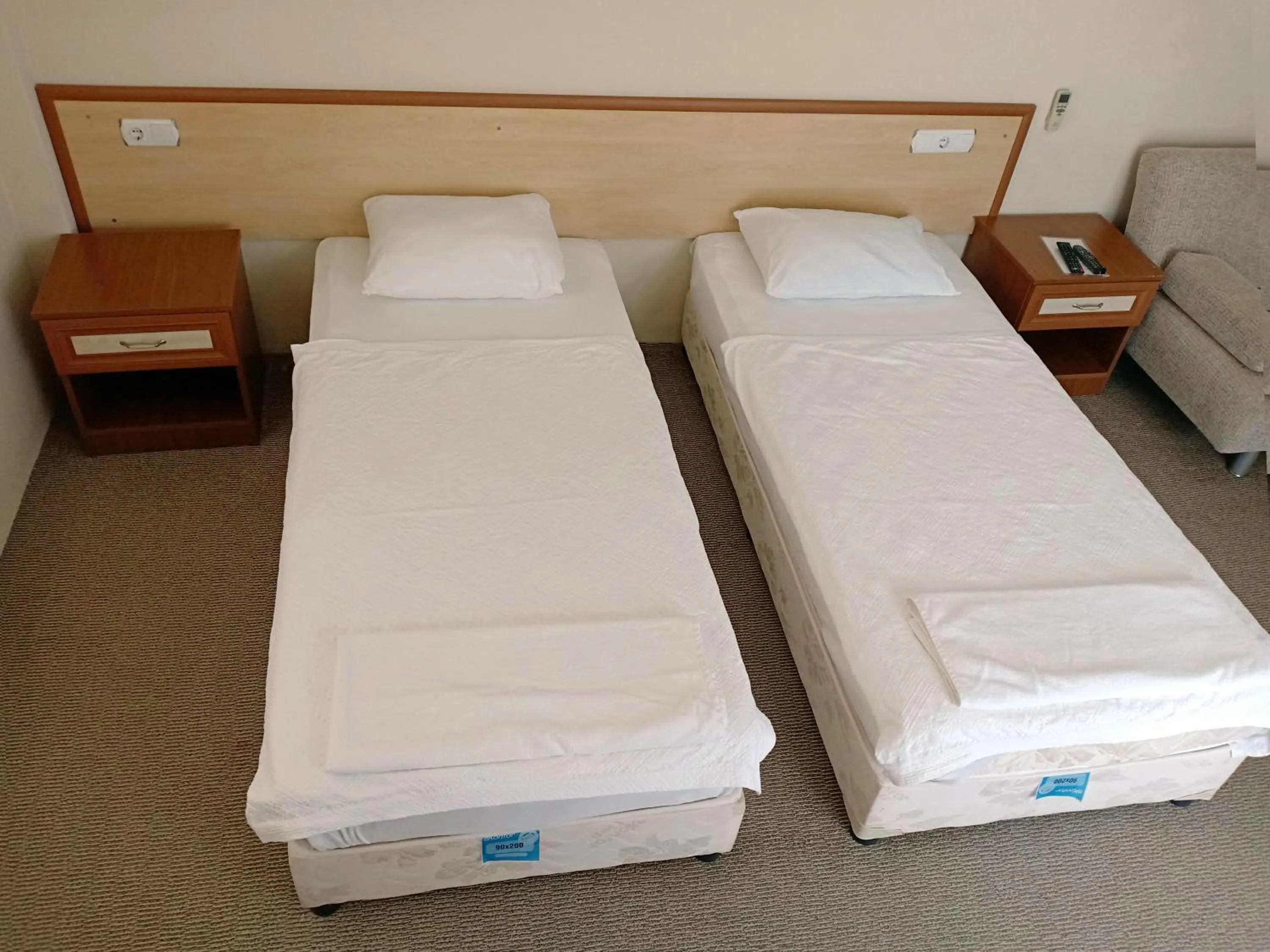 Bed in Sarıgerme Apart