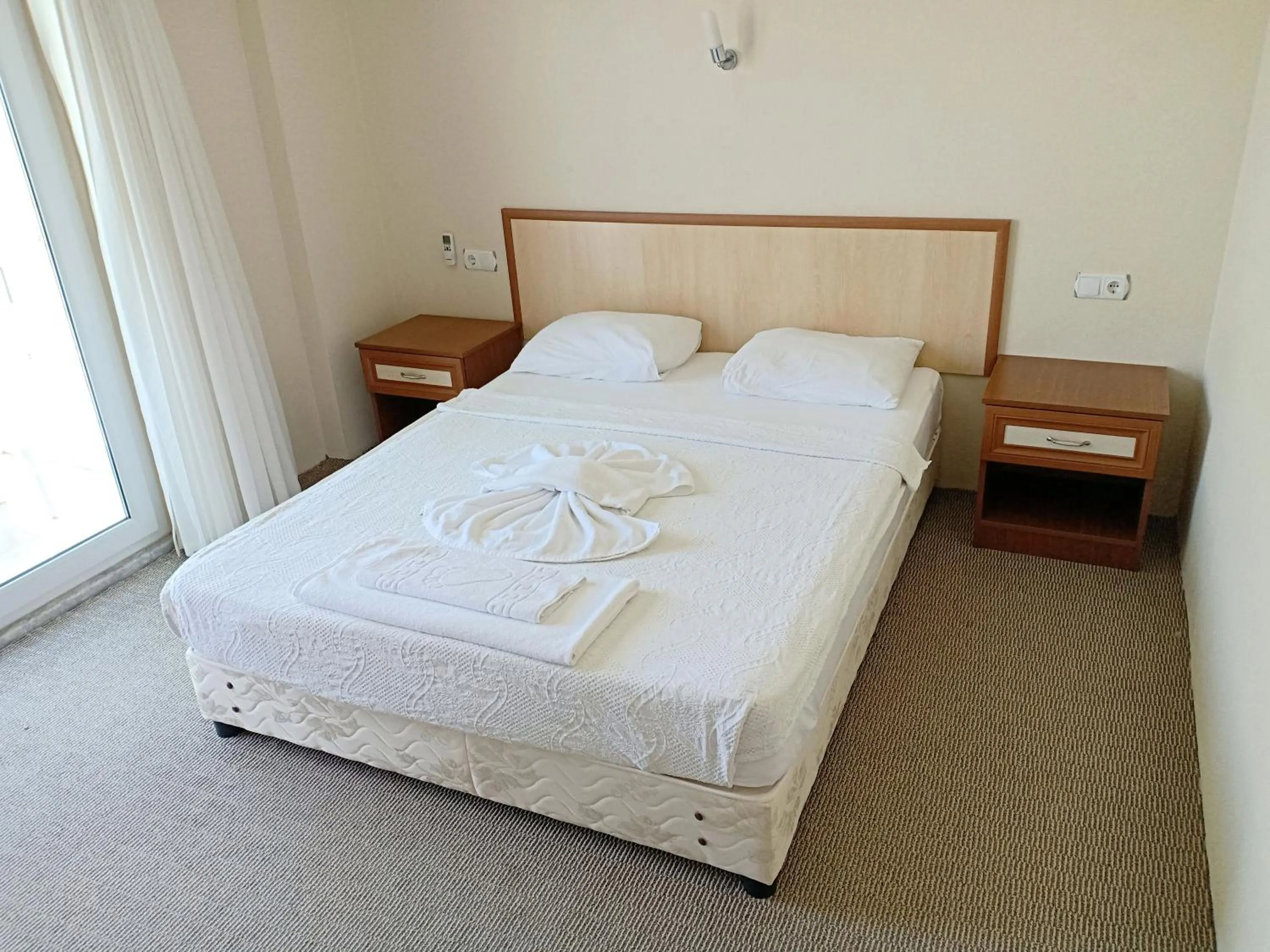 Bed in Sarıgerme Apart