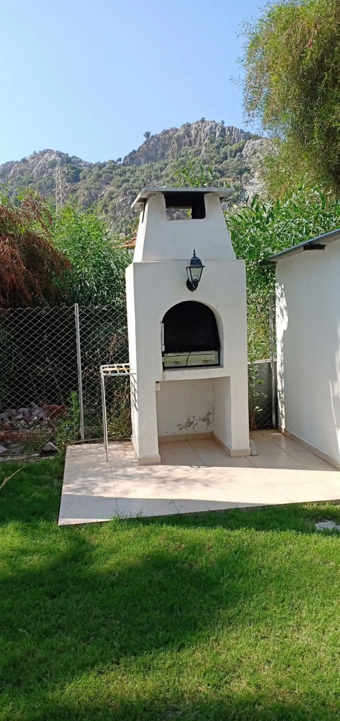 BBQ facilities in Sarıgerme Apart