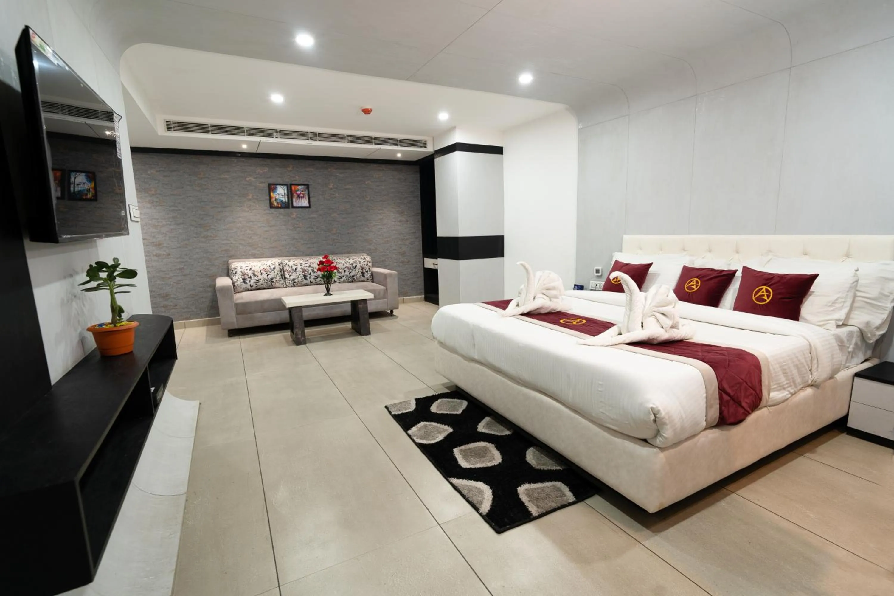 Bed in The Autograph Inn