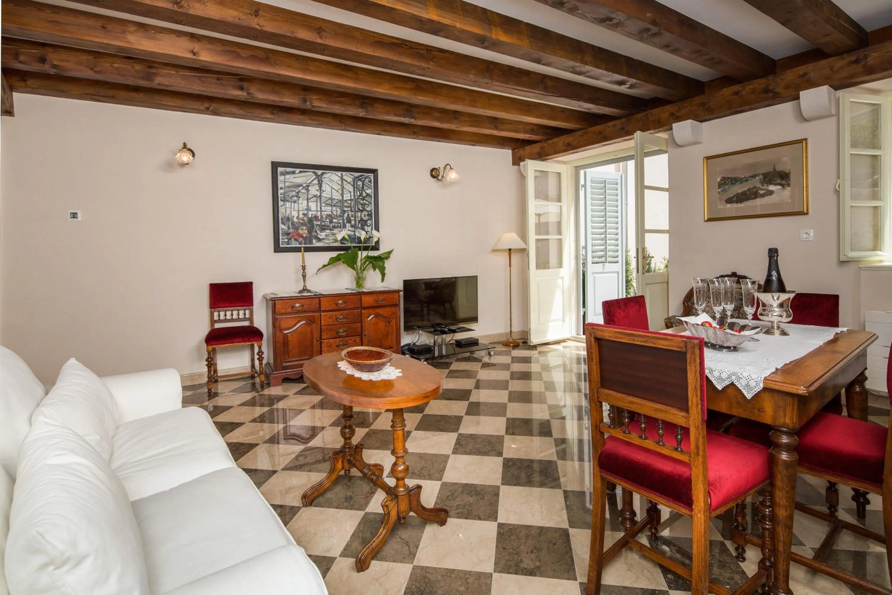 Living room in Holiday Home City Walls