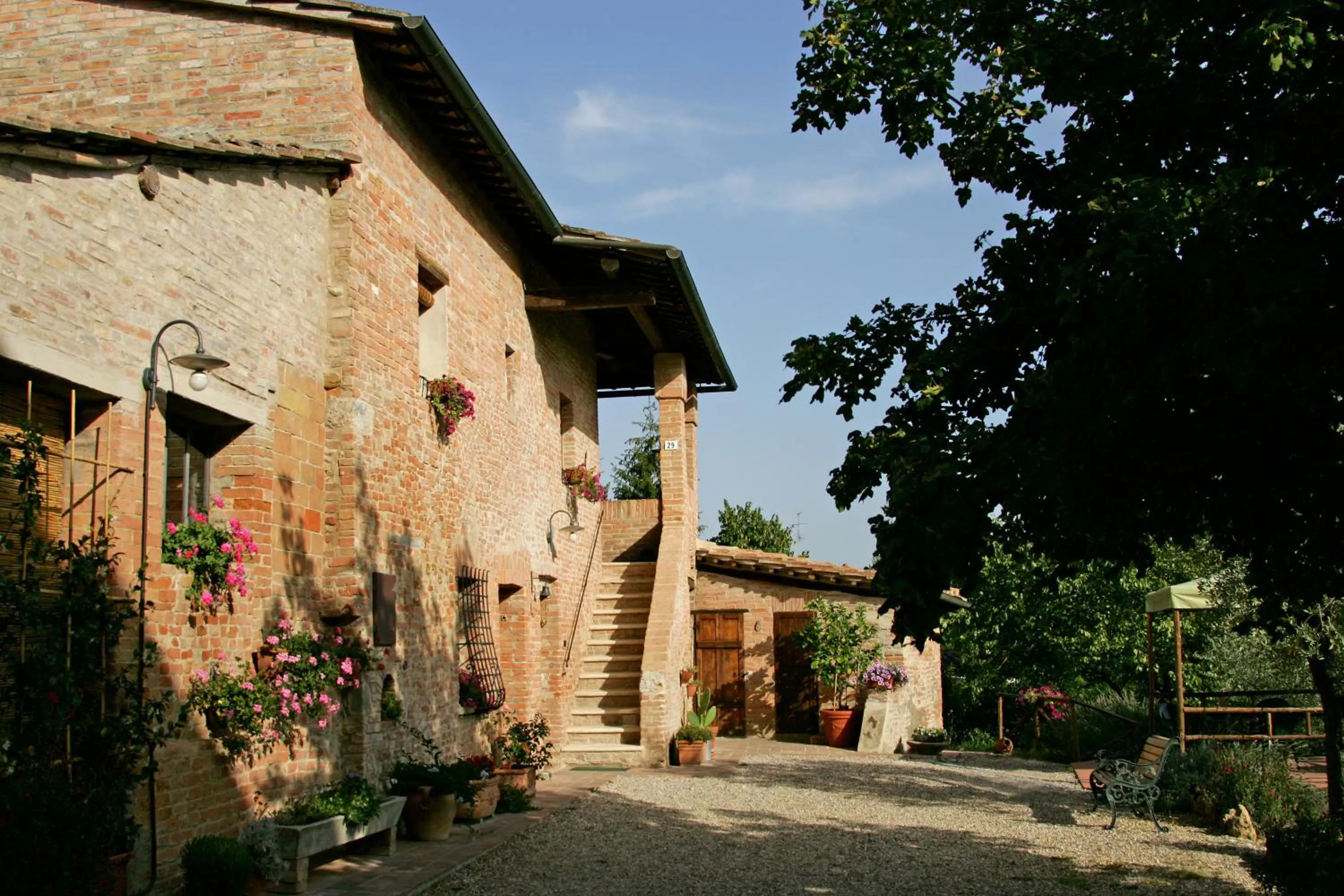 Facade/entrance in Podere Il Pero