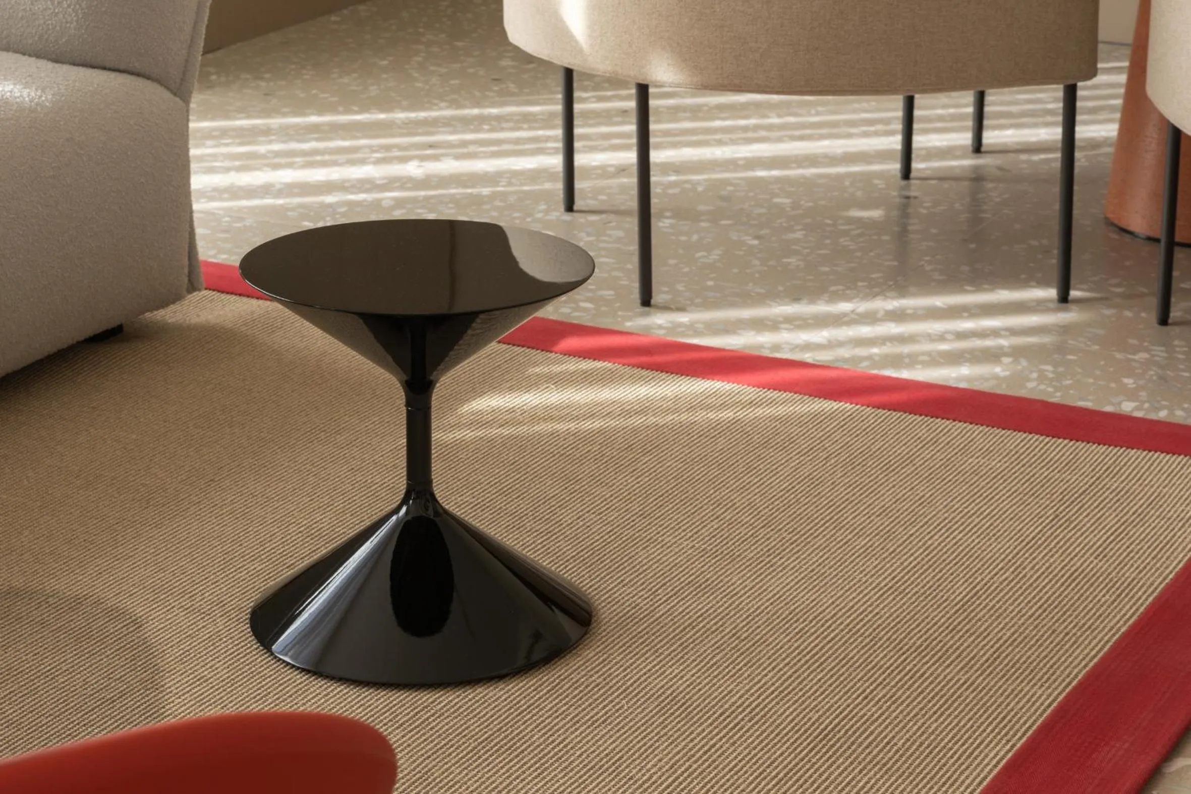 Seating area in La Roqqa