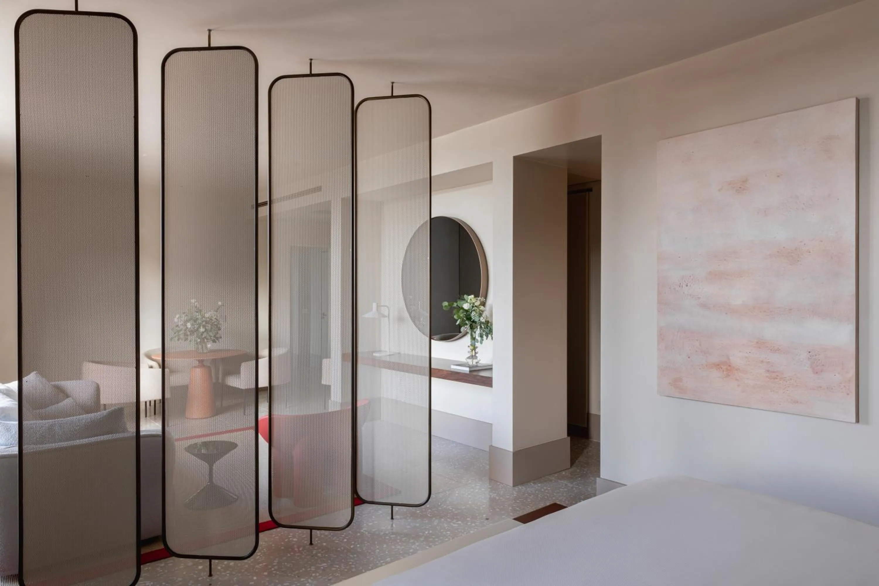 Photo of the whole room, Bed in La Roqqa