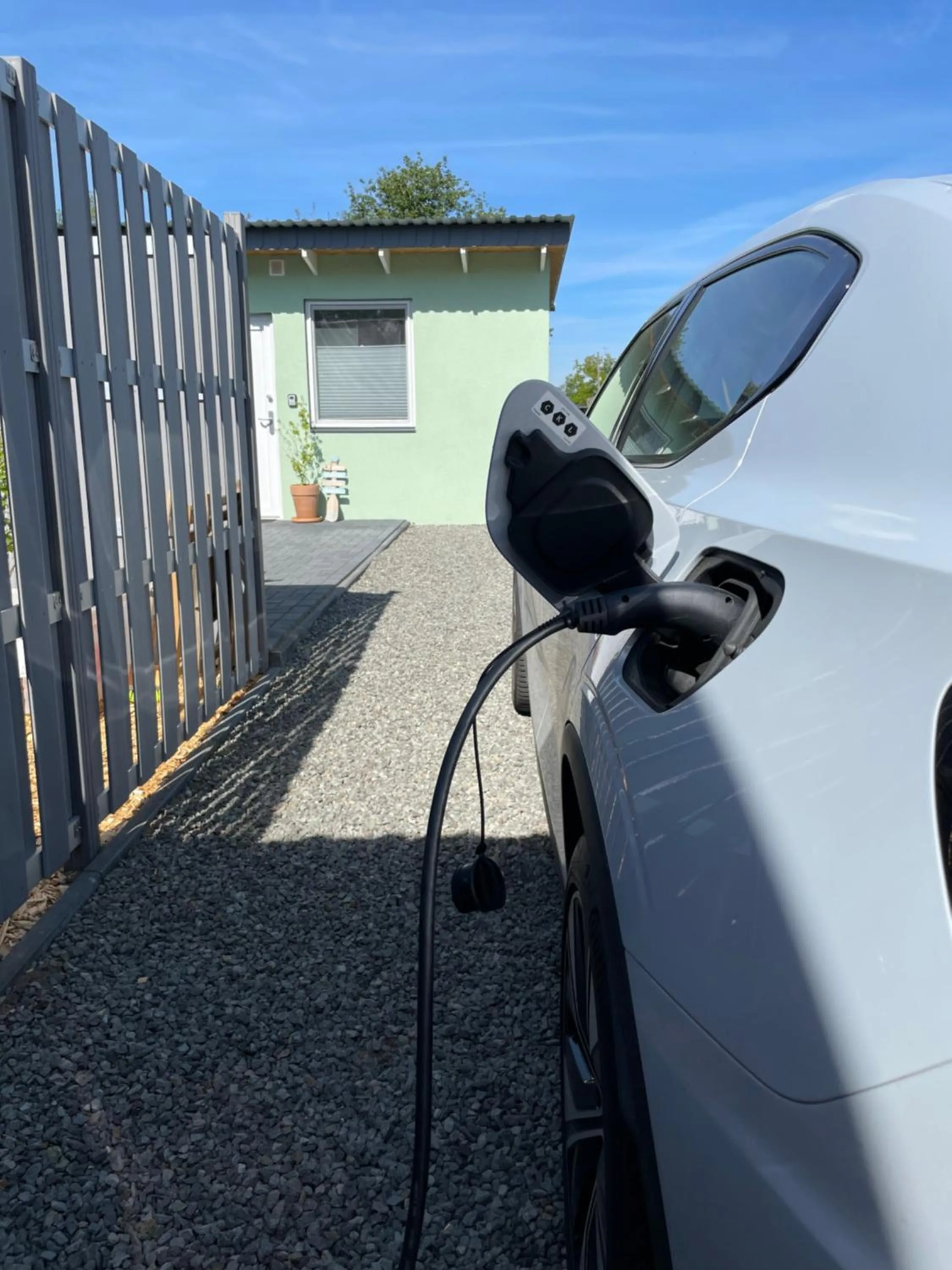 Parking in Ferienhaus Seekoje