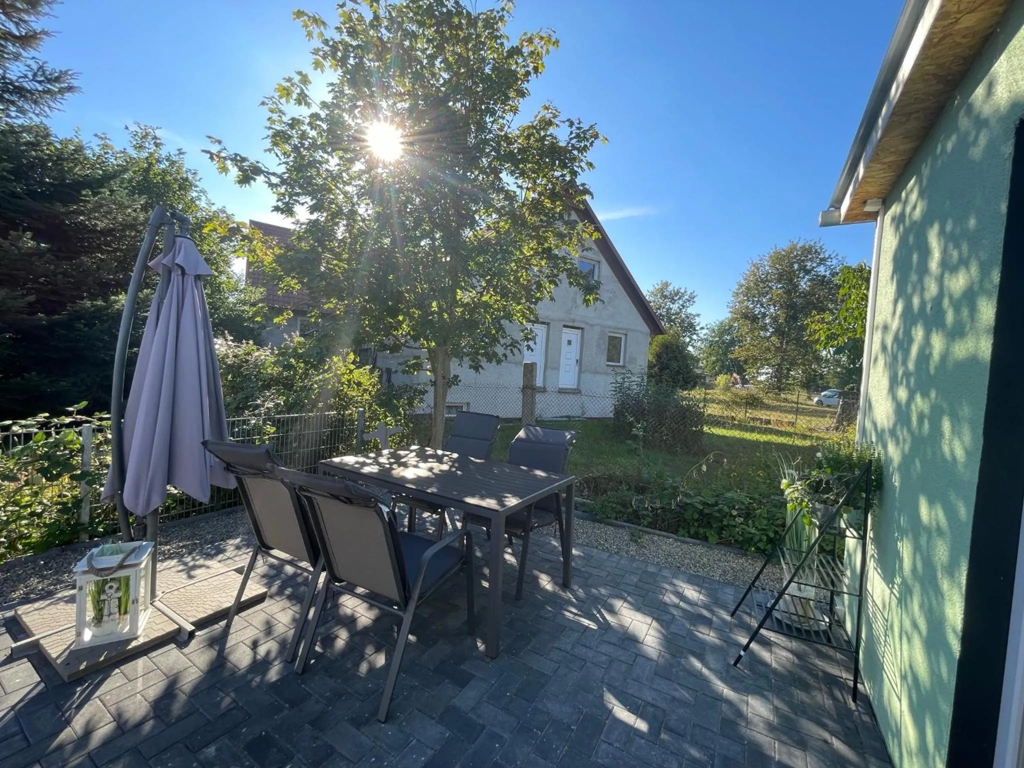Balcony/Terrace in Ferienhaus Seekoje