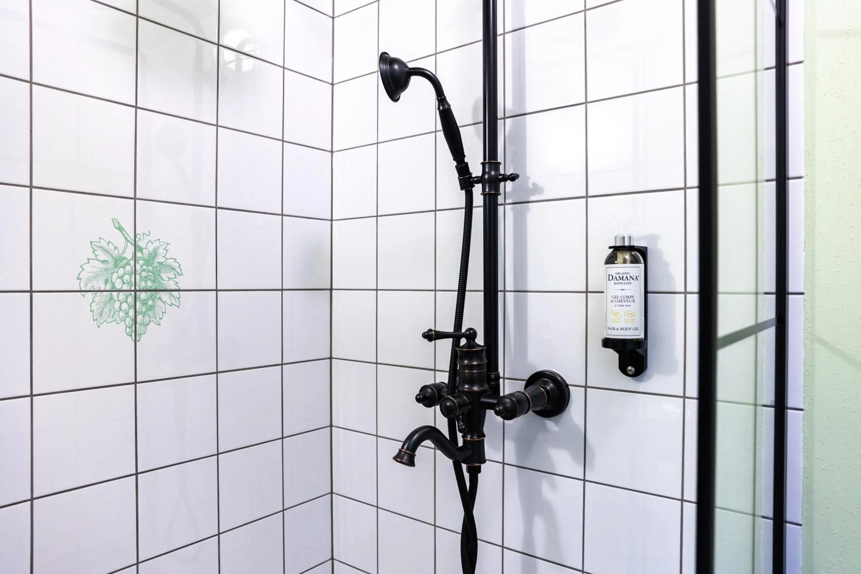 Shower in Czakó Bed&Breakfast