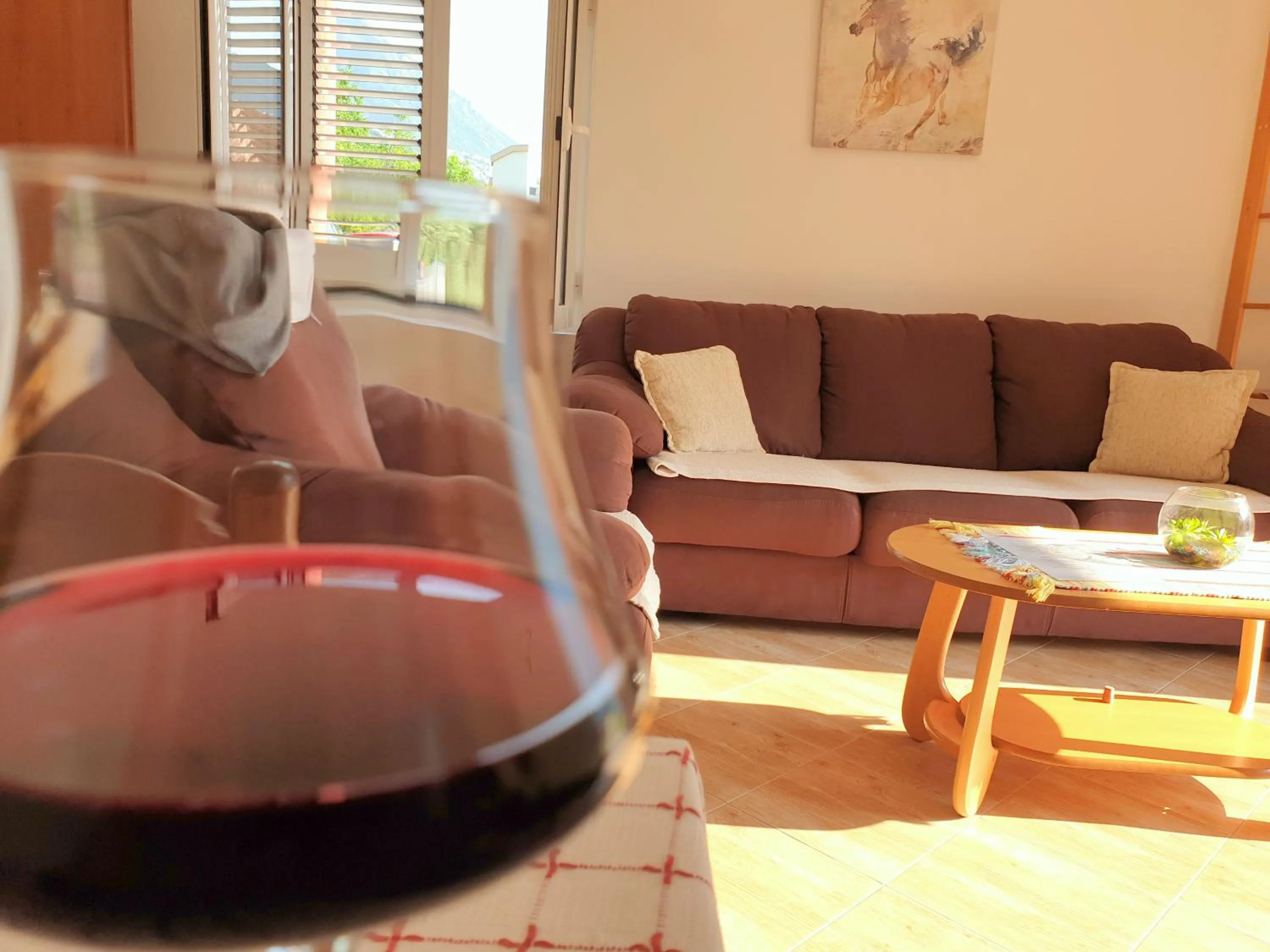 Seating area in Apartments Lazarević