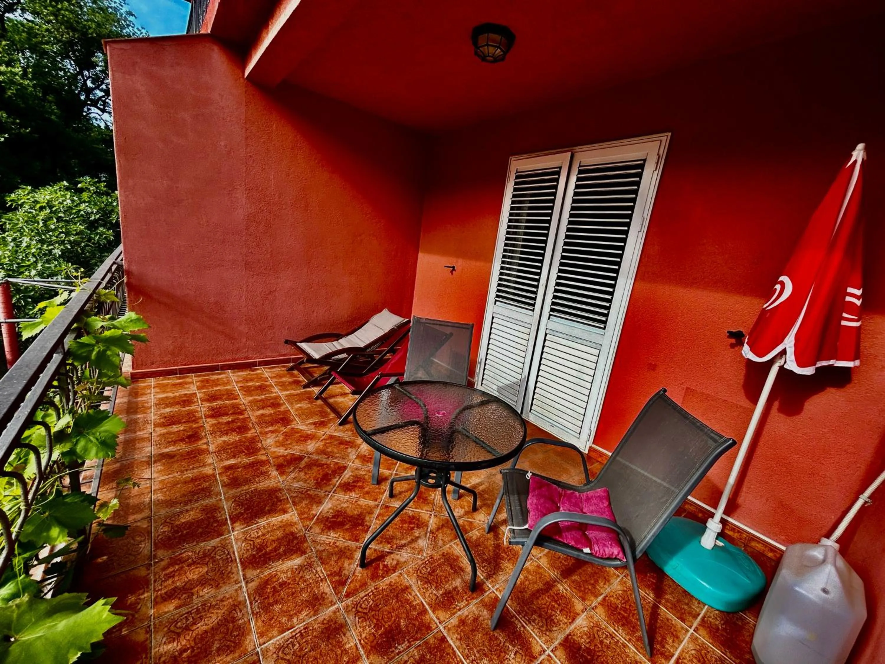 Balcony/Terrace in Apartments Lazarević