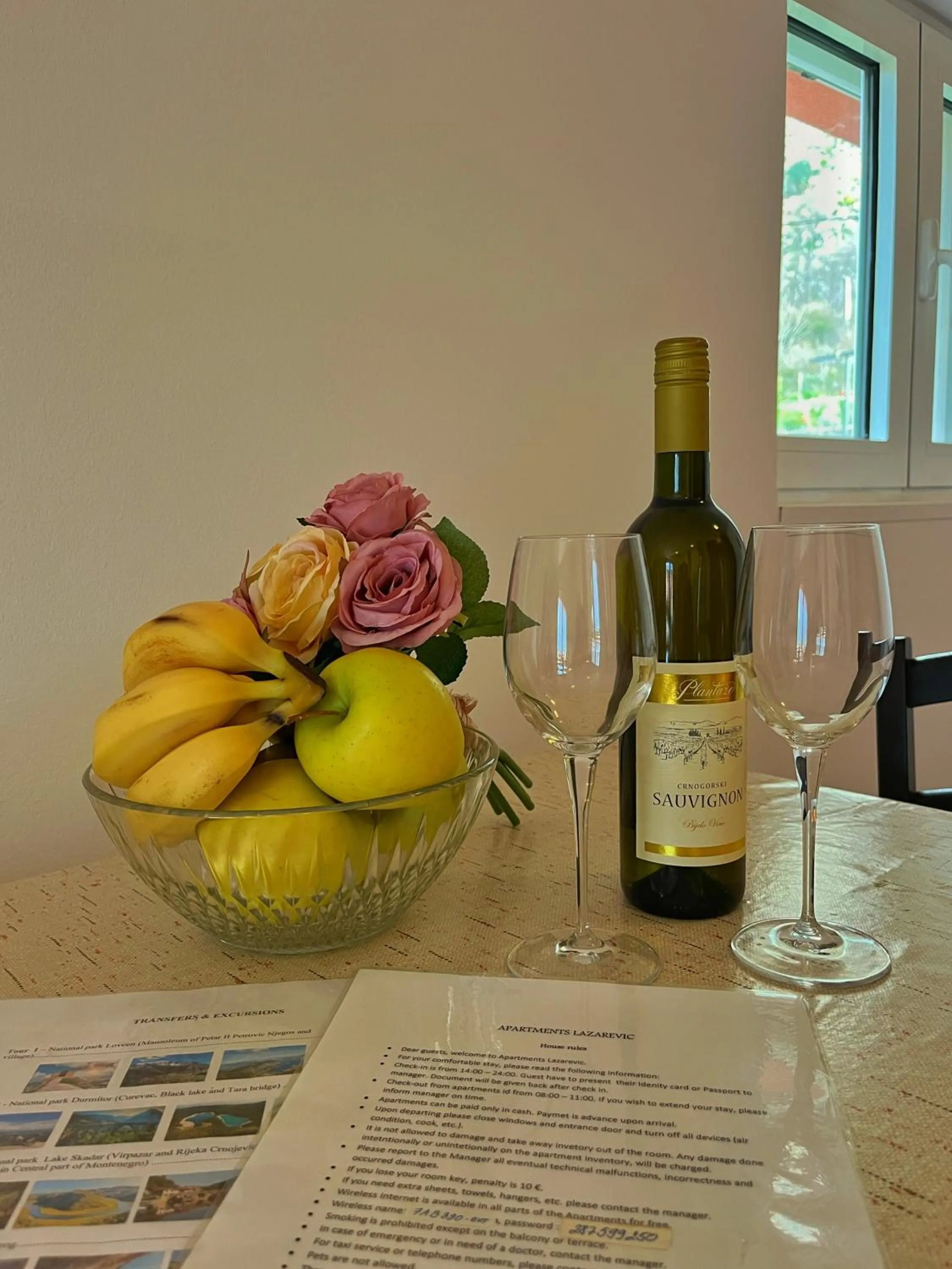 Dining area in Apartments Lazarević