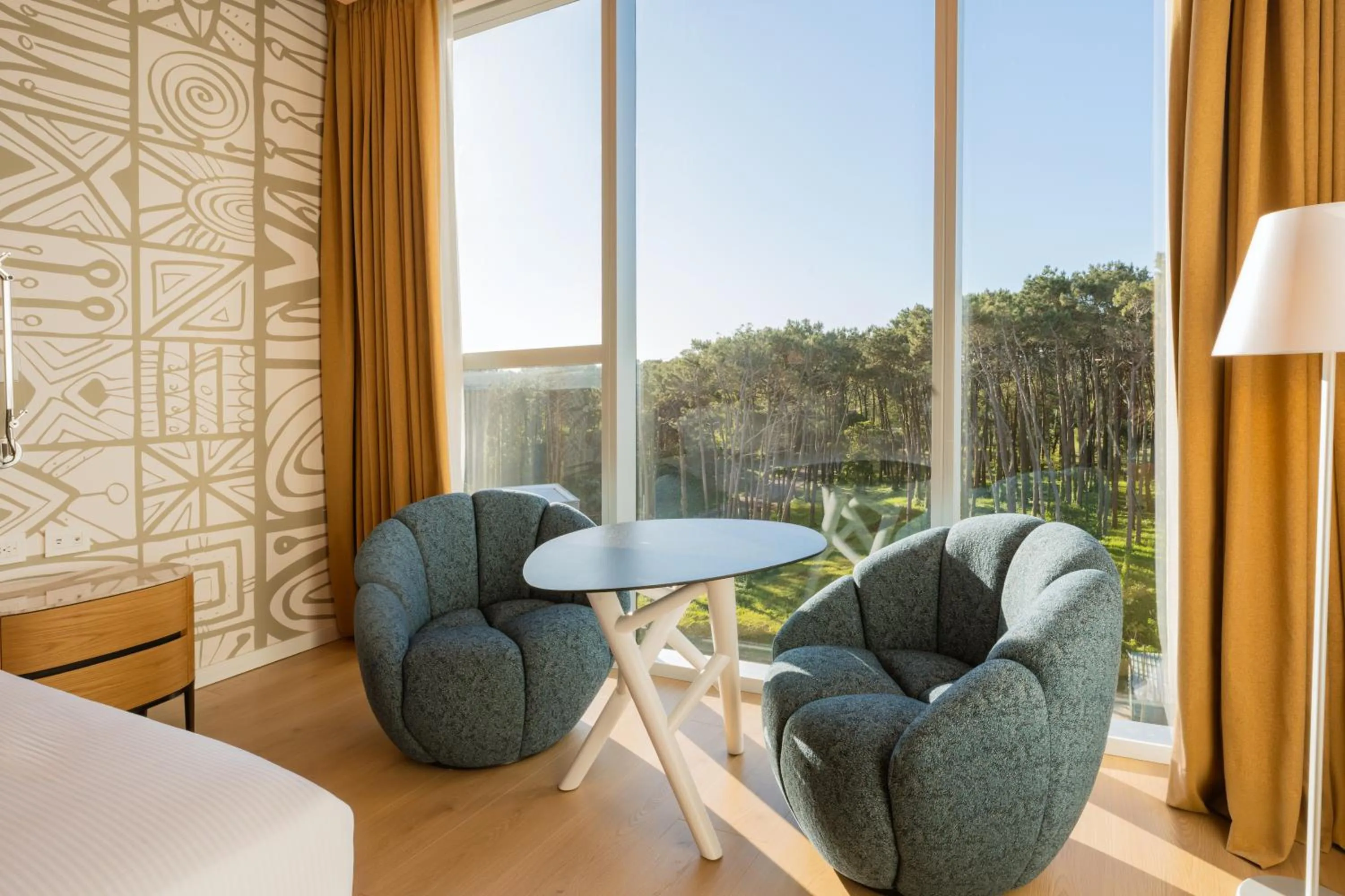 Seating area in The Grand Hotel