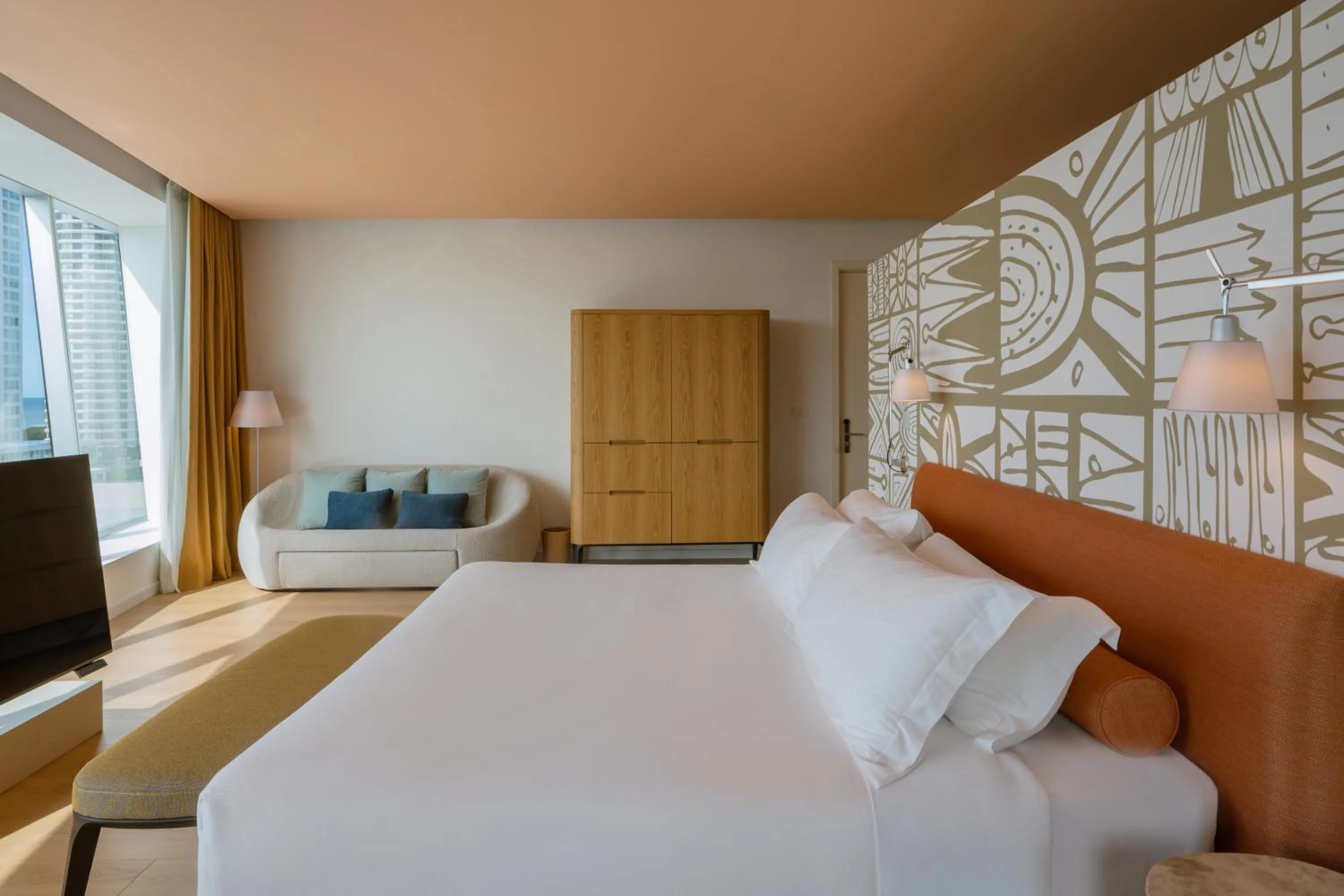 Bed in The Grand Hotel