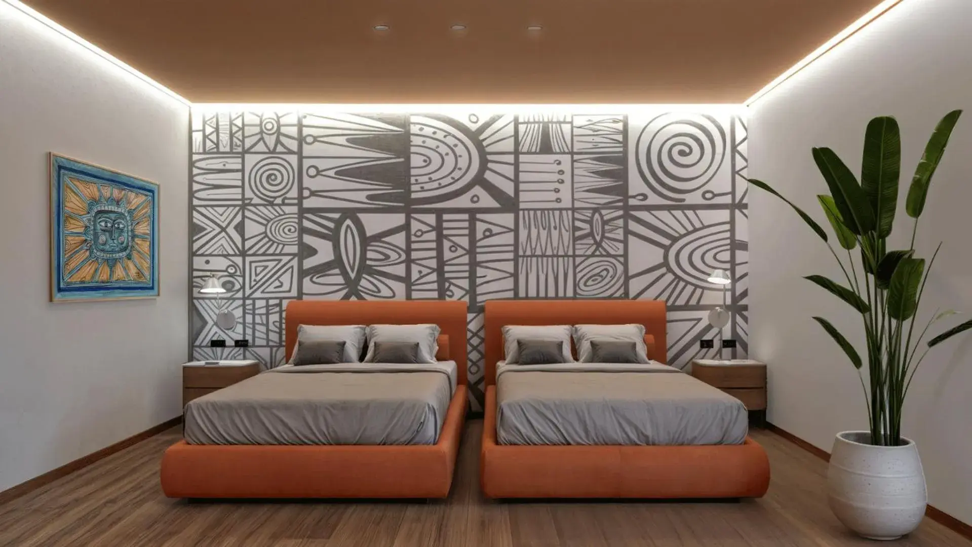 Bed in The Grand Hotel Bed in The Grand Hotel