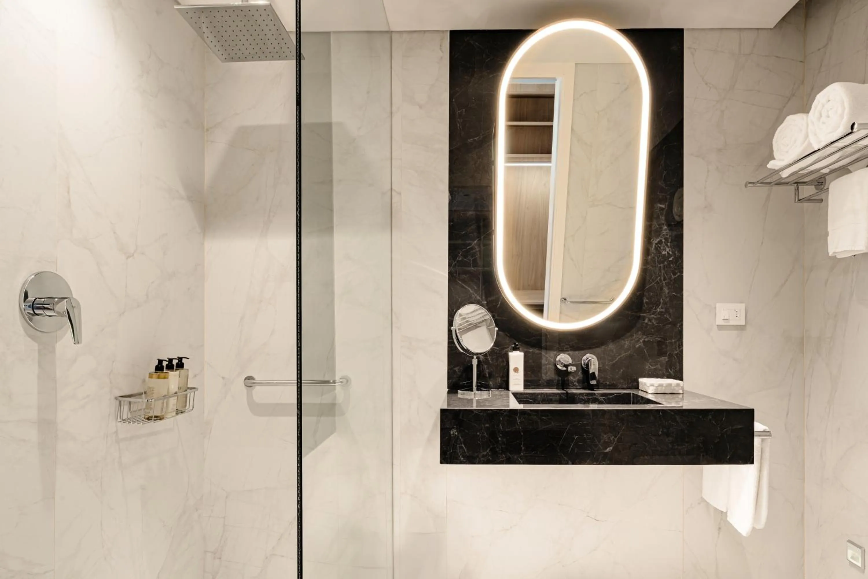 Shower in The Grand Hotel