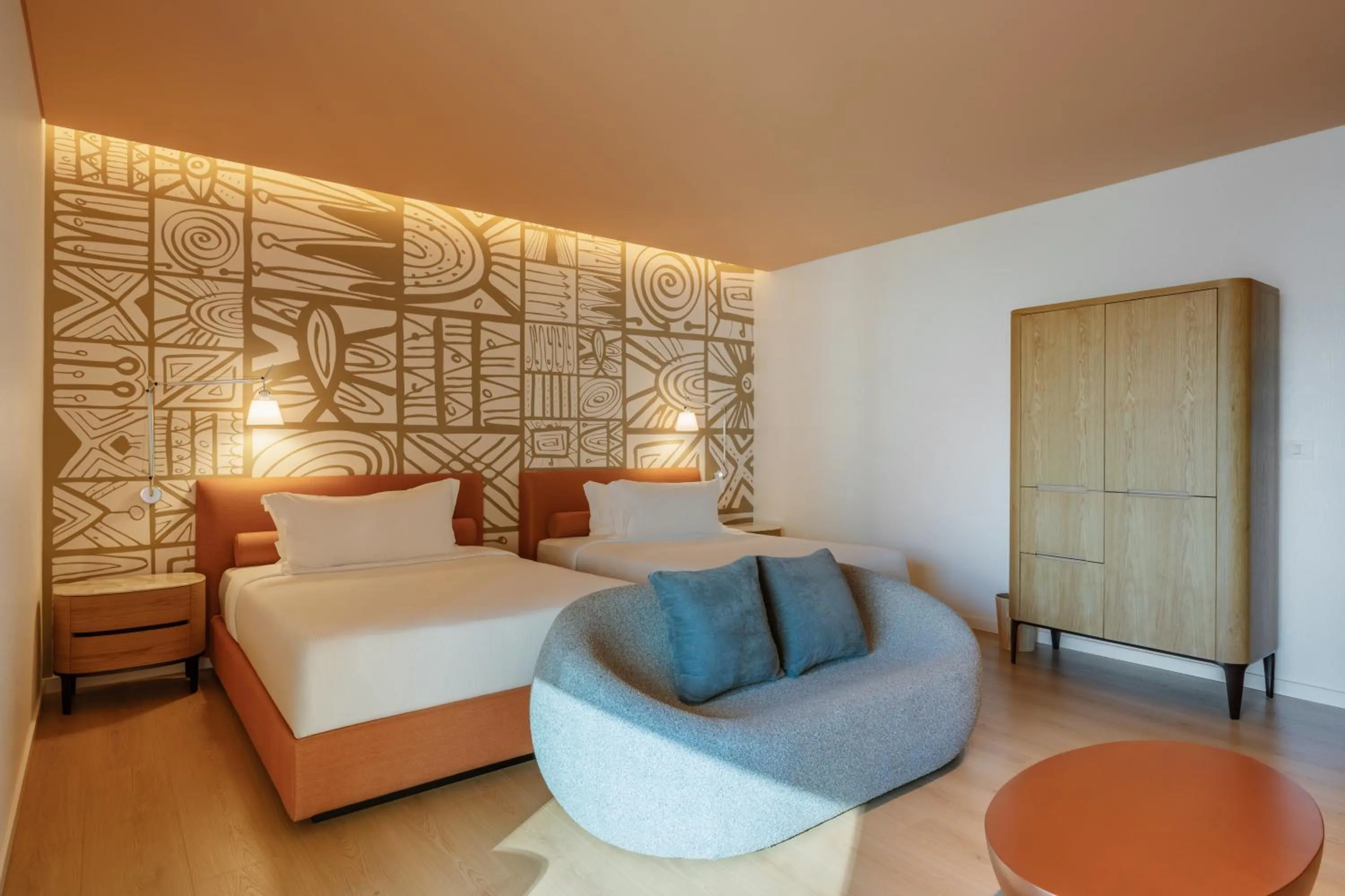 Bed in The Grand Hotel