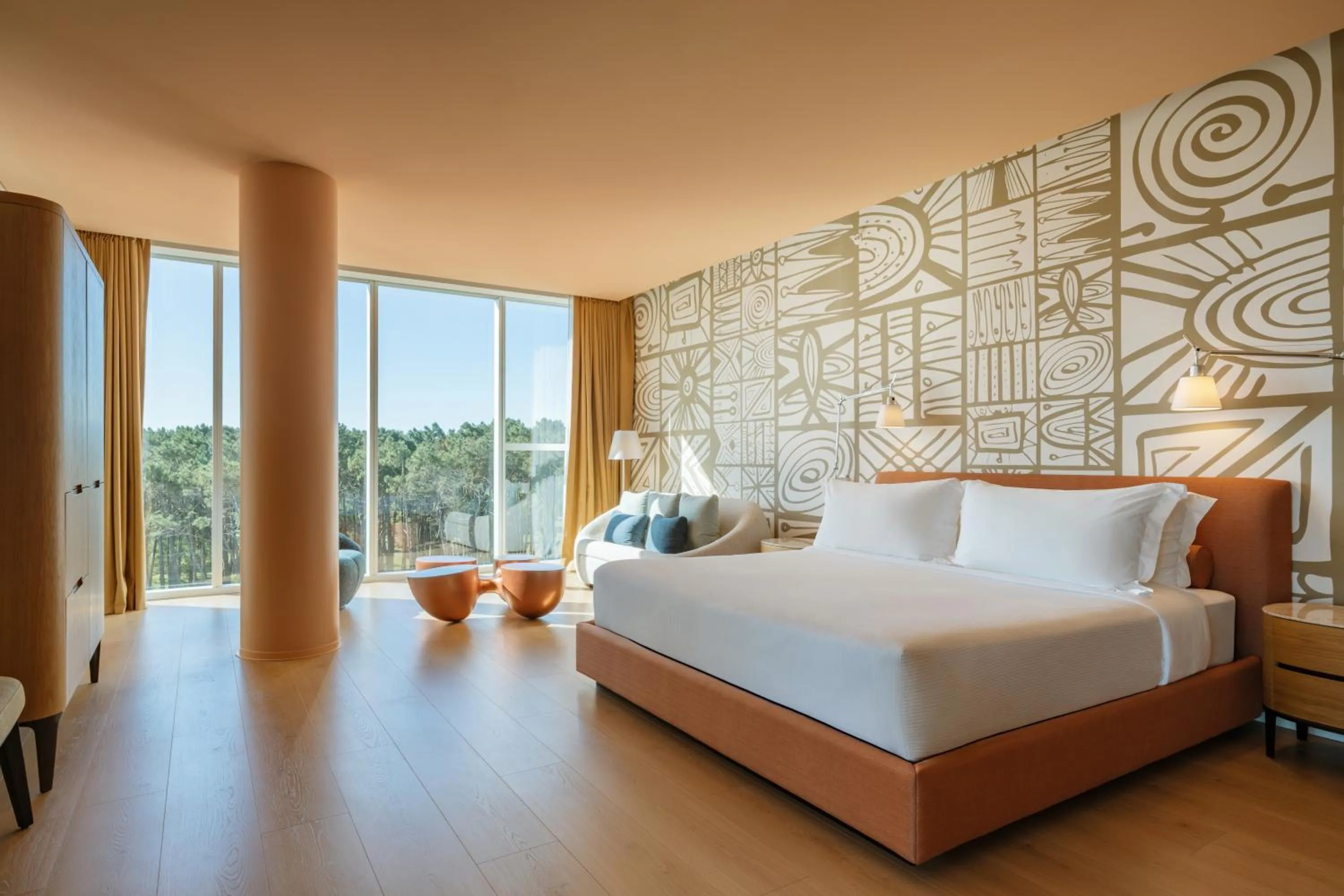 Bed in The Grand Hotel