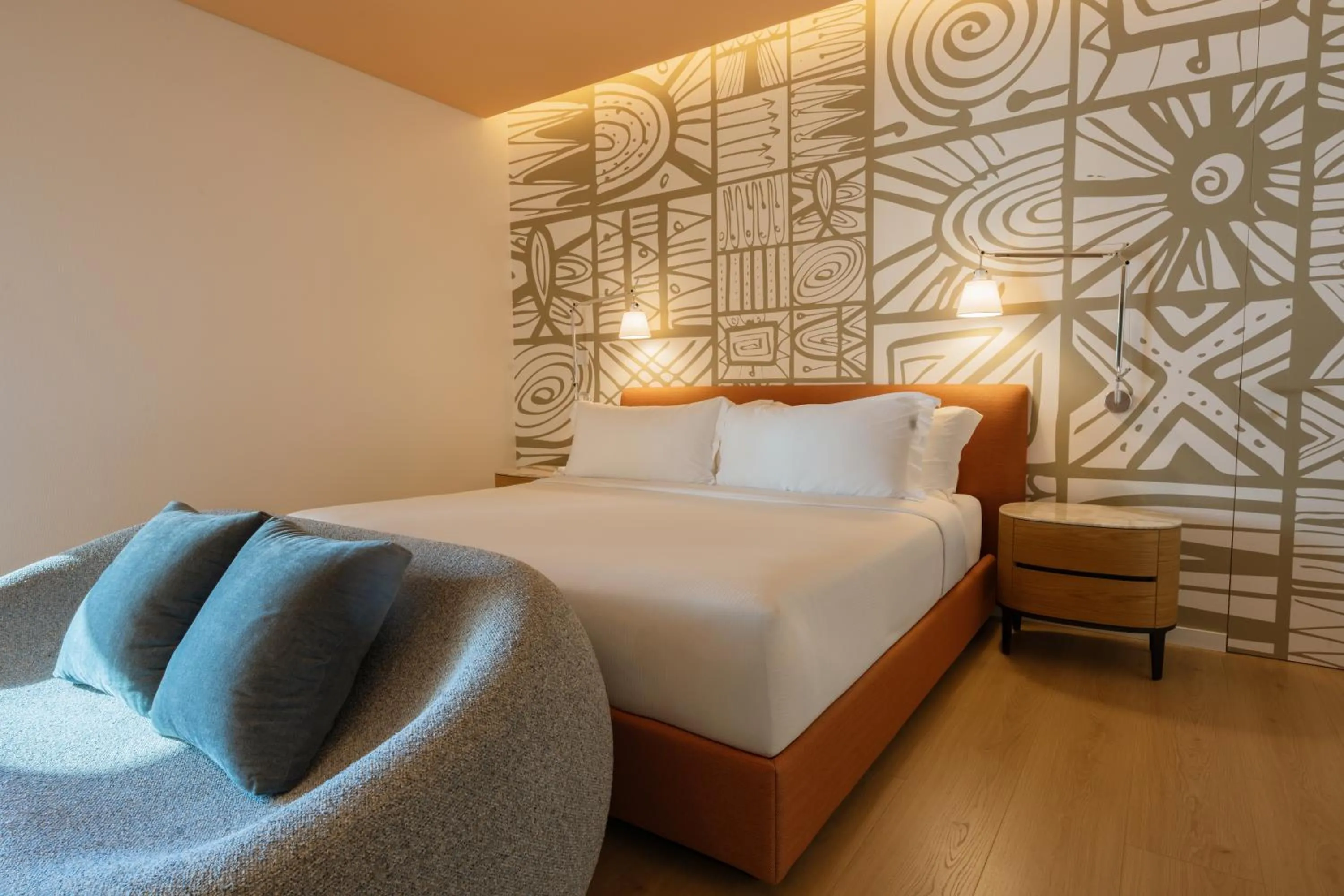 Bed in The Grand Hotel