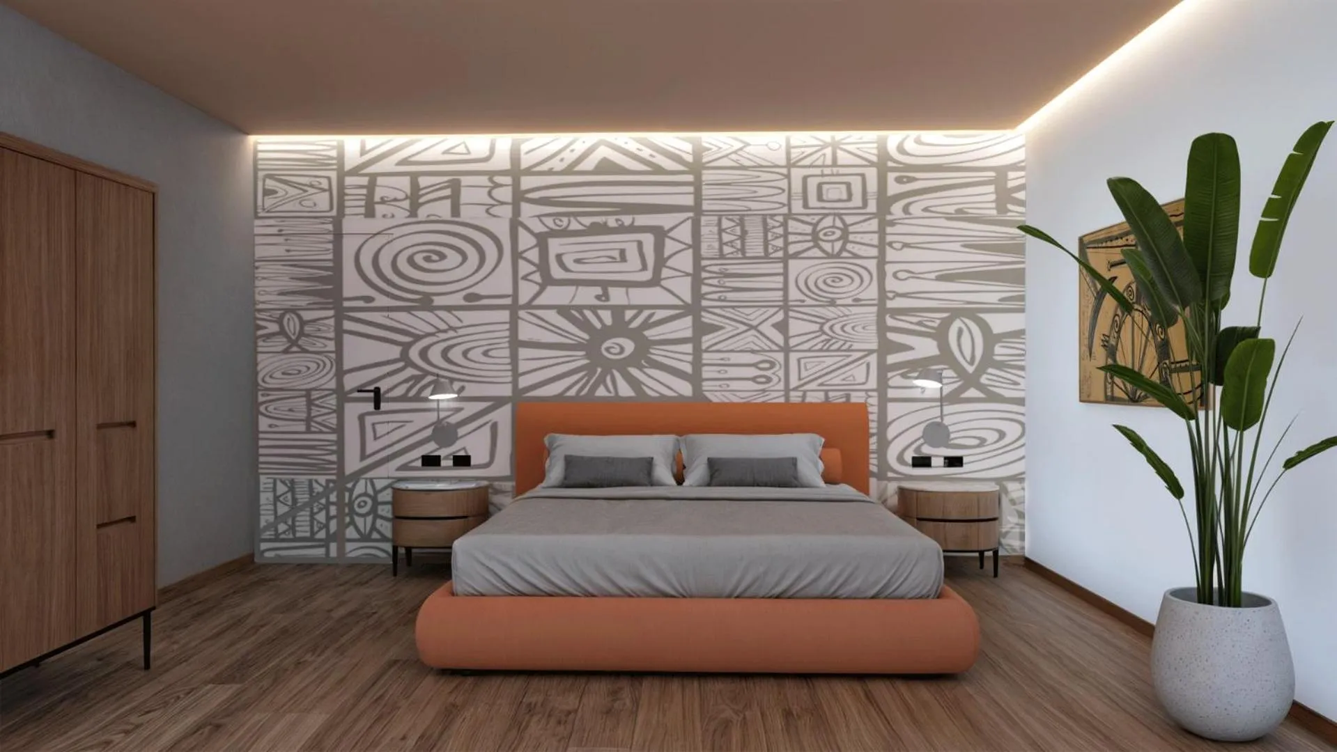 Bedroom, Bed in The Grand Hotel