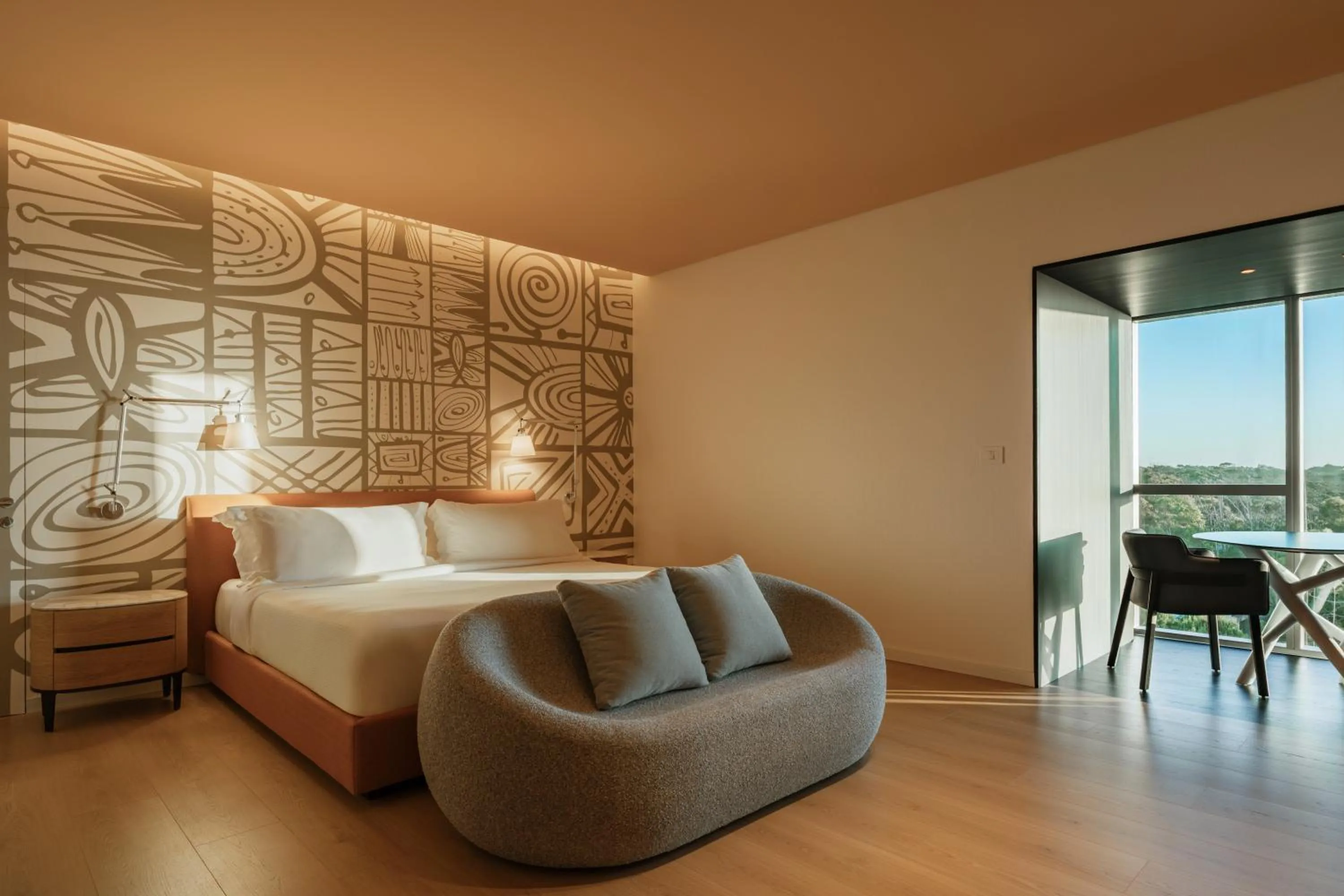 Bed in The Grand Hotel