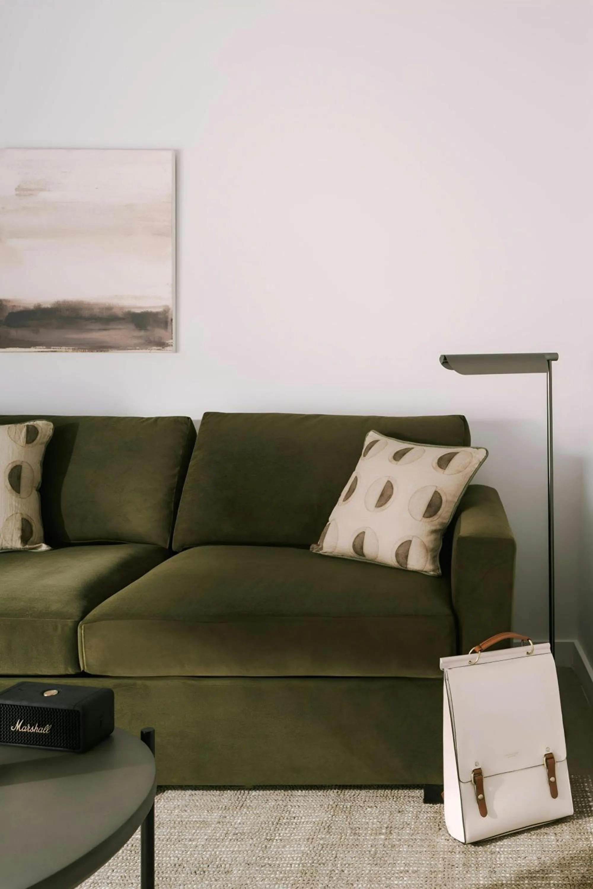 Living room in Sonder by Marriott Bonvoy The Winfield Apartments Downtown LA