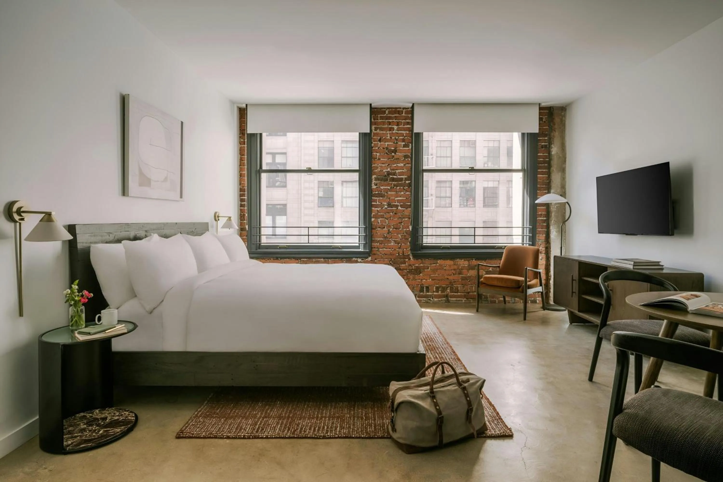 Bedroom in Sonder by Marriott Bonvoy The Winfield Apartments Downtown LA