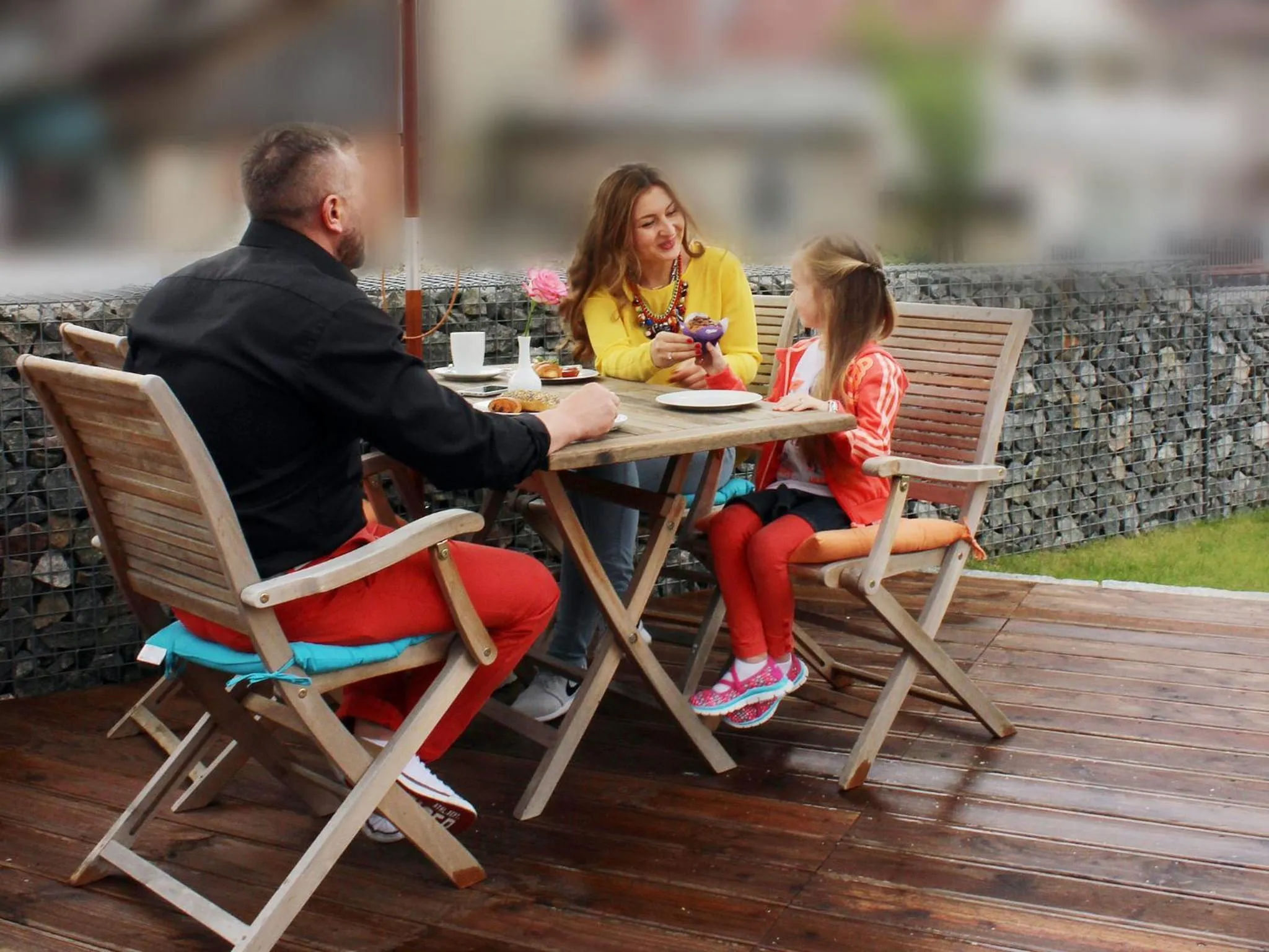 Patio in R & J Hotel