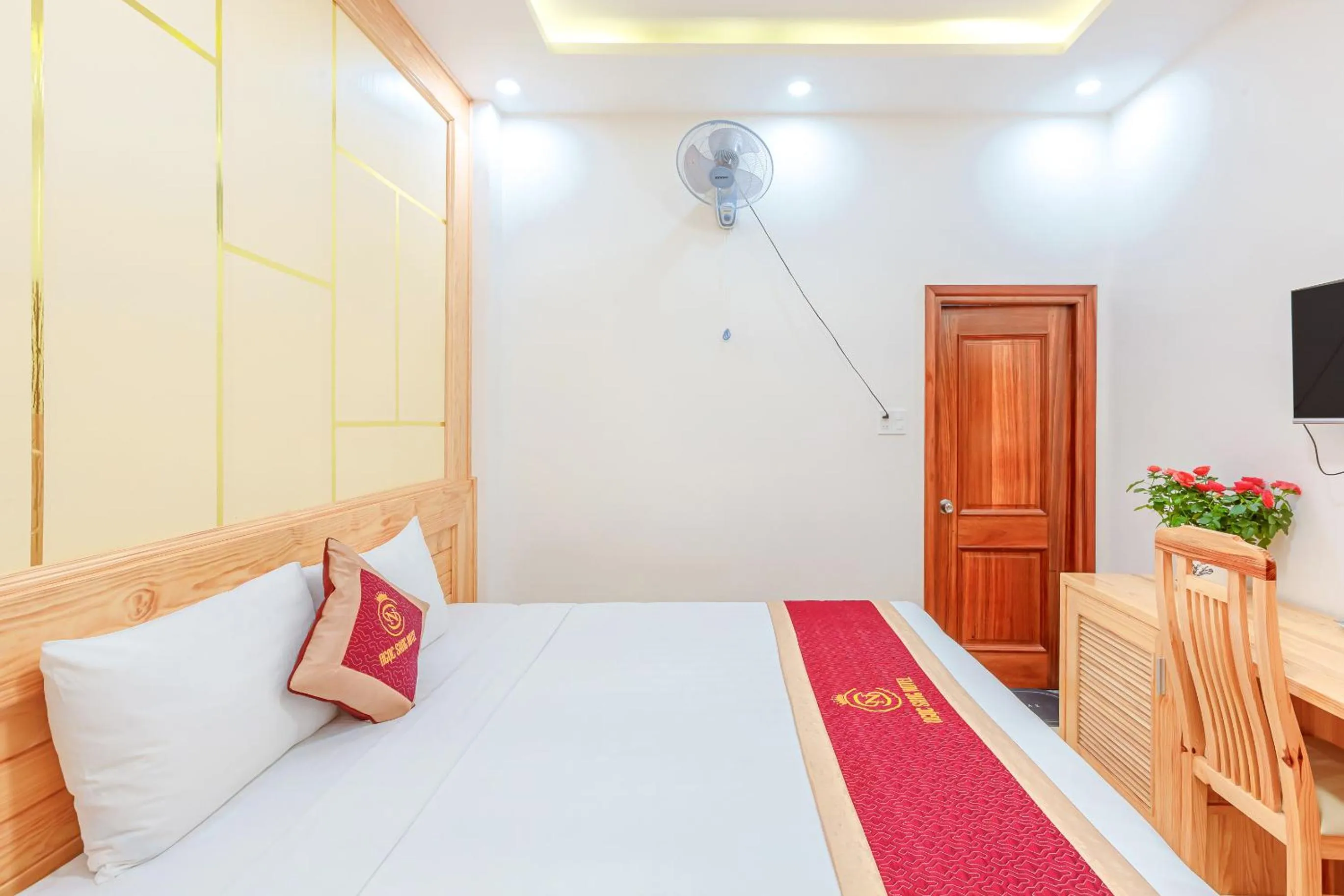 Bed in Ngọc Sang 1 Hotel